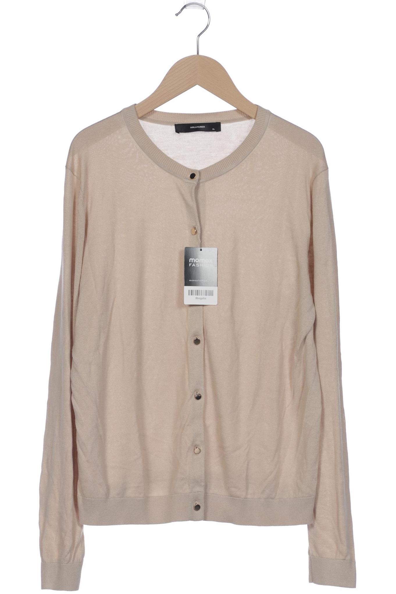 Thumbnail - Hallhuber Damen Strickjacke, beige, Gr. 44