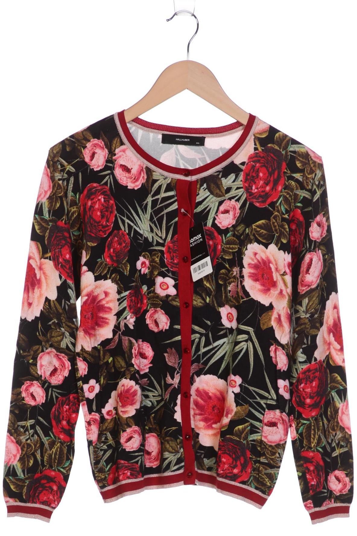 

Hallhuber Damen Strickjacke, schwarz, Gr. 46