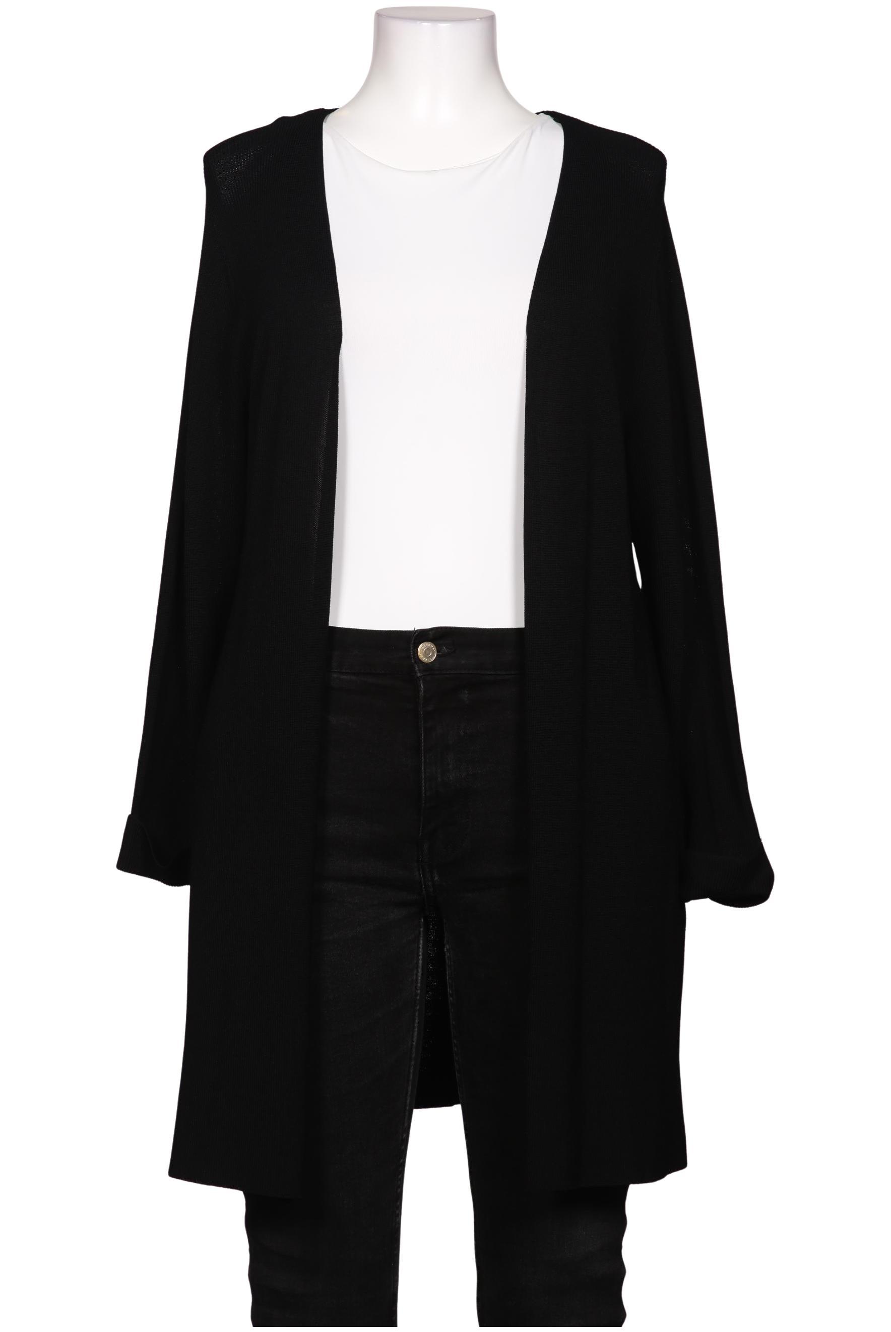 

Hallhuber Damen Strickjacke, schwarz, Gr. 44