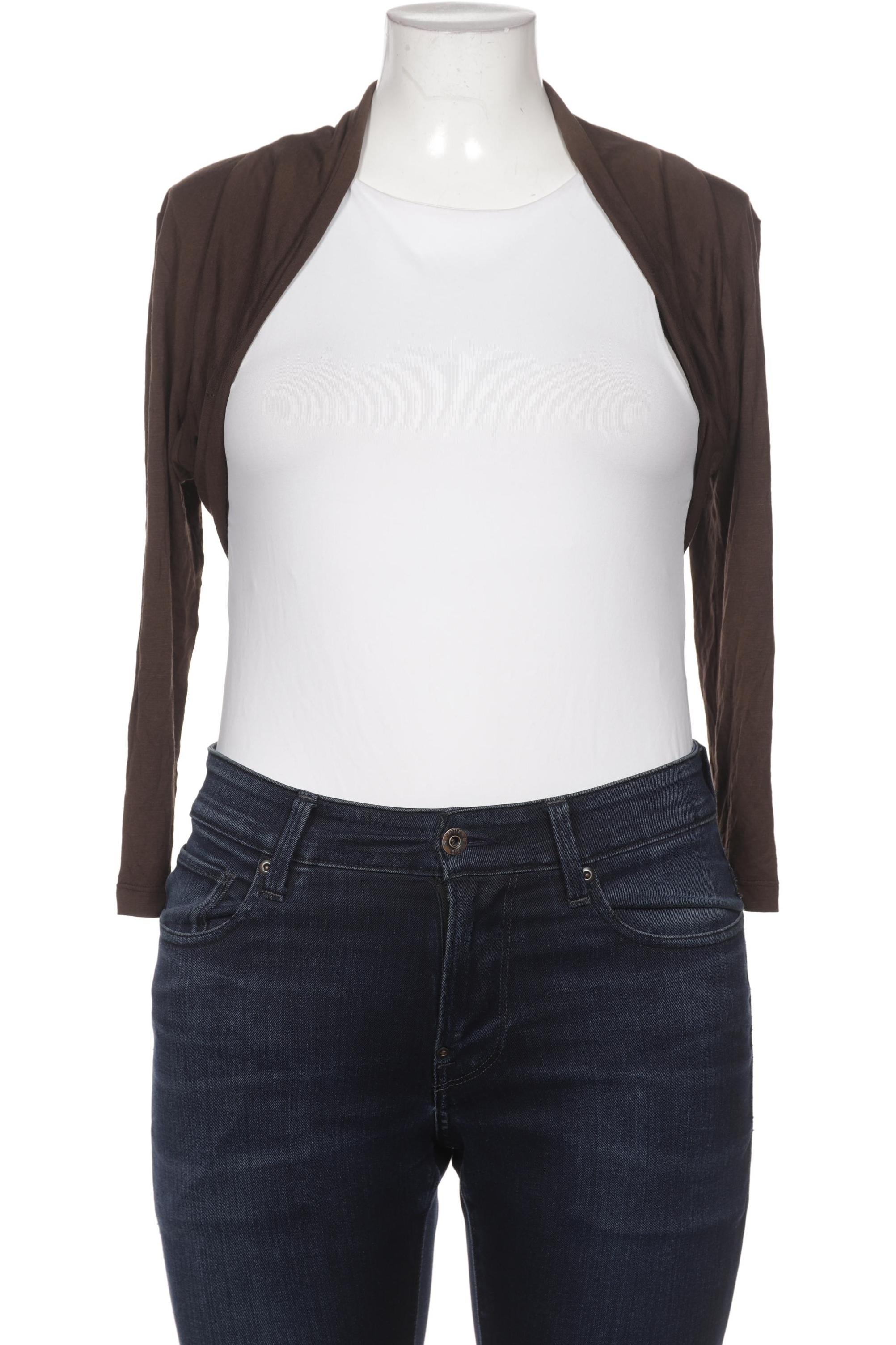 

Hallhuber Damen Strickjacke, braun, Gr. 44