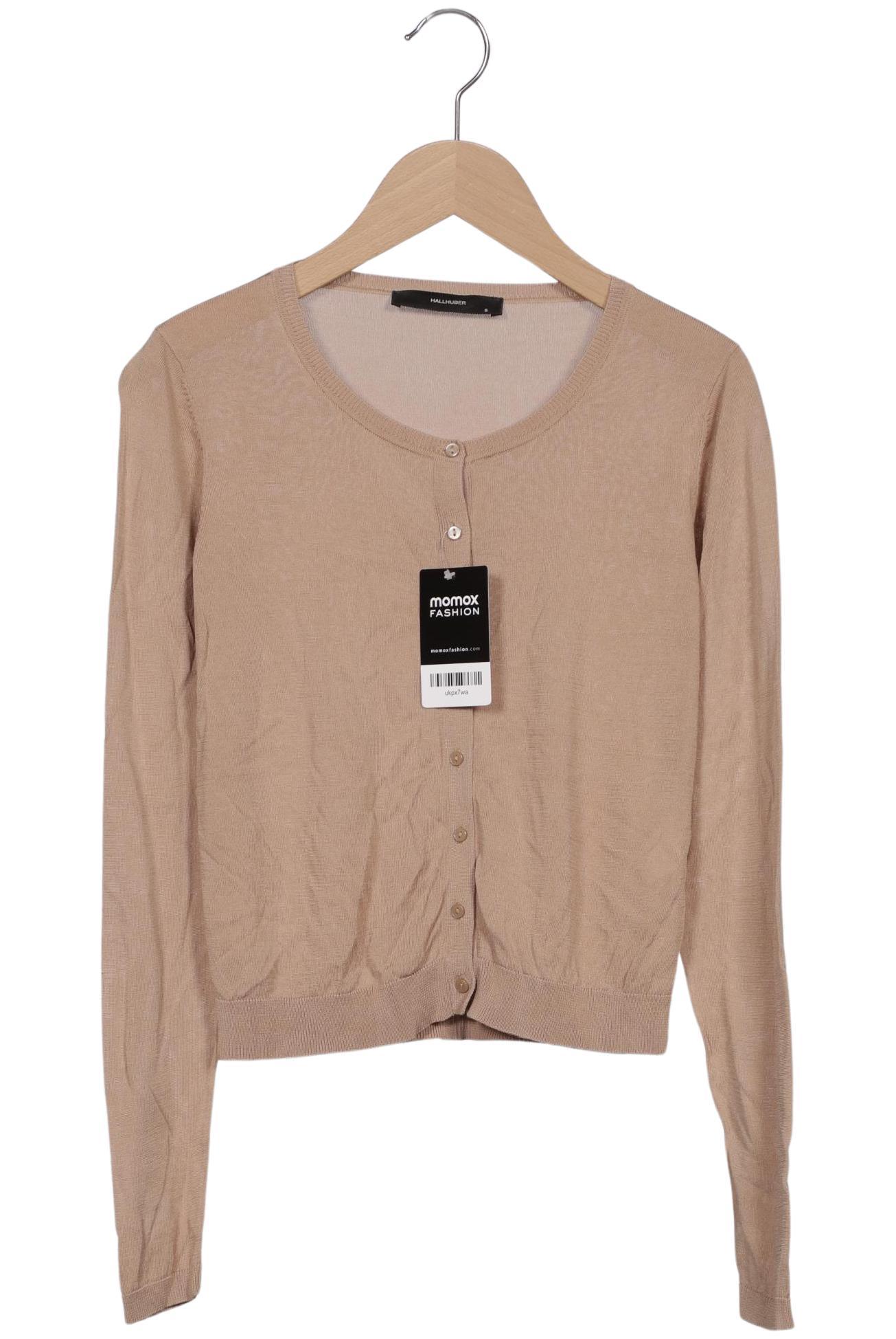 

Hallhuber Damen Strickjacke, beige, Gr. 36