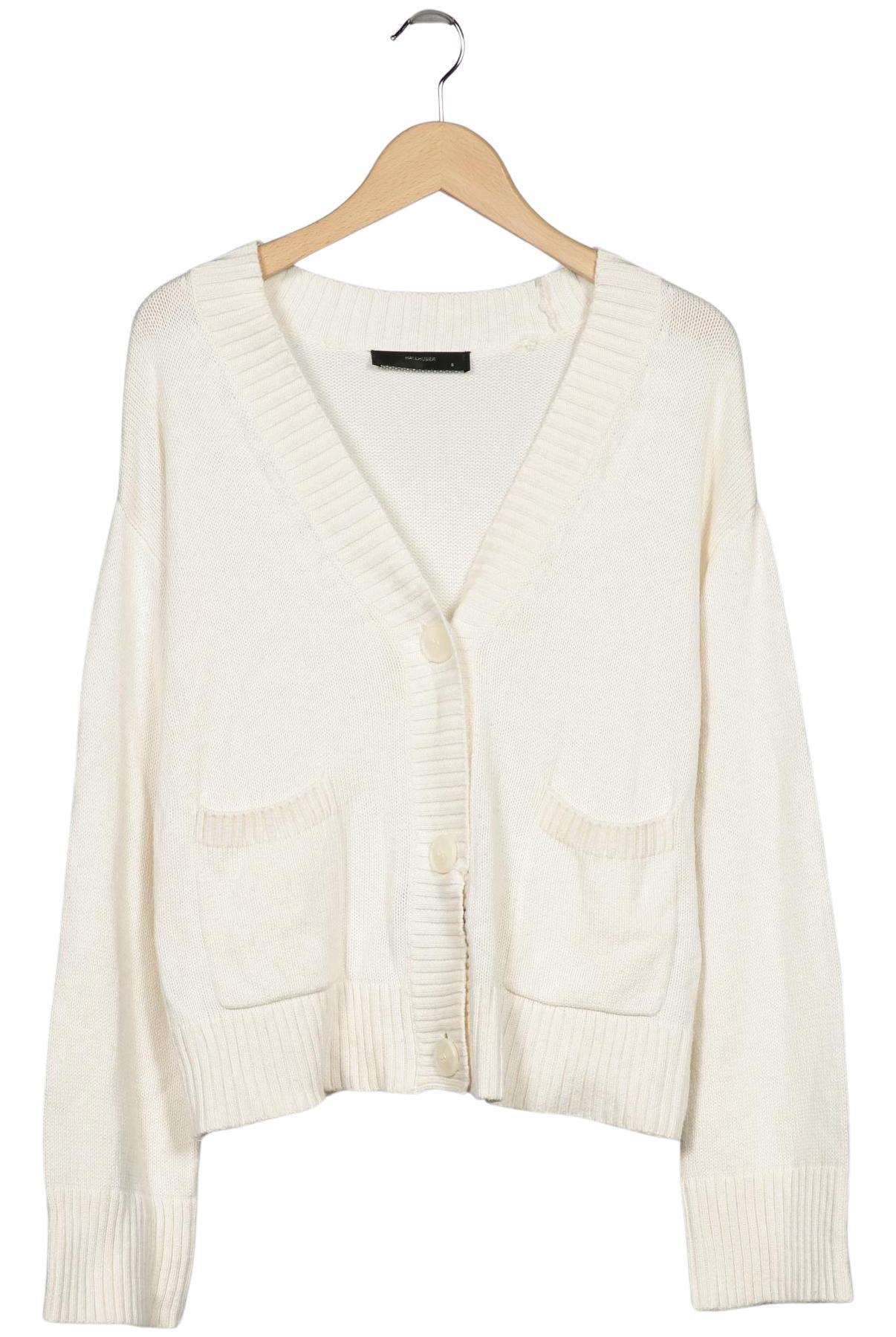 

Hallhuber Damen Strickjacke, cremeweiß, Gr. 36