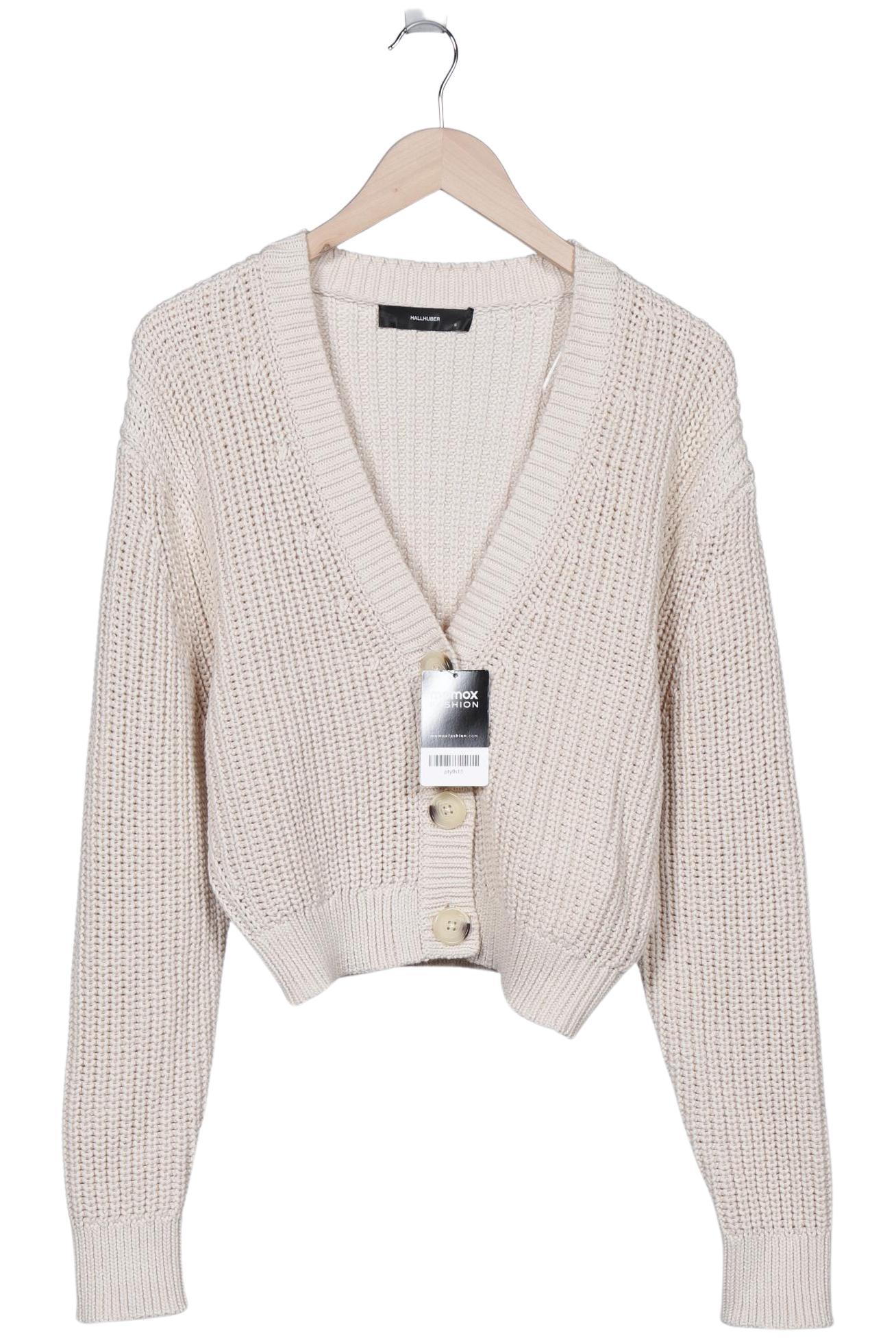 

Hallhuber Damen Strickjacke, beige, Gr. 36