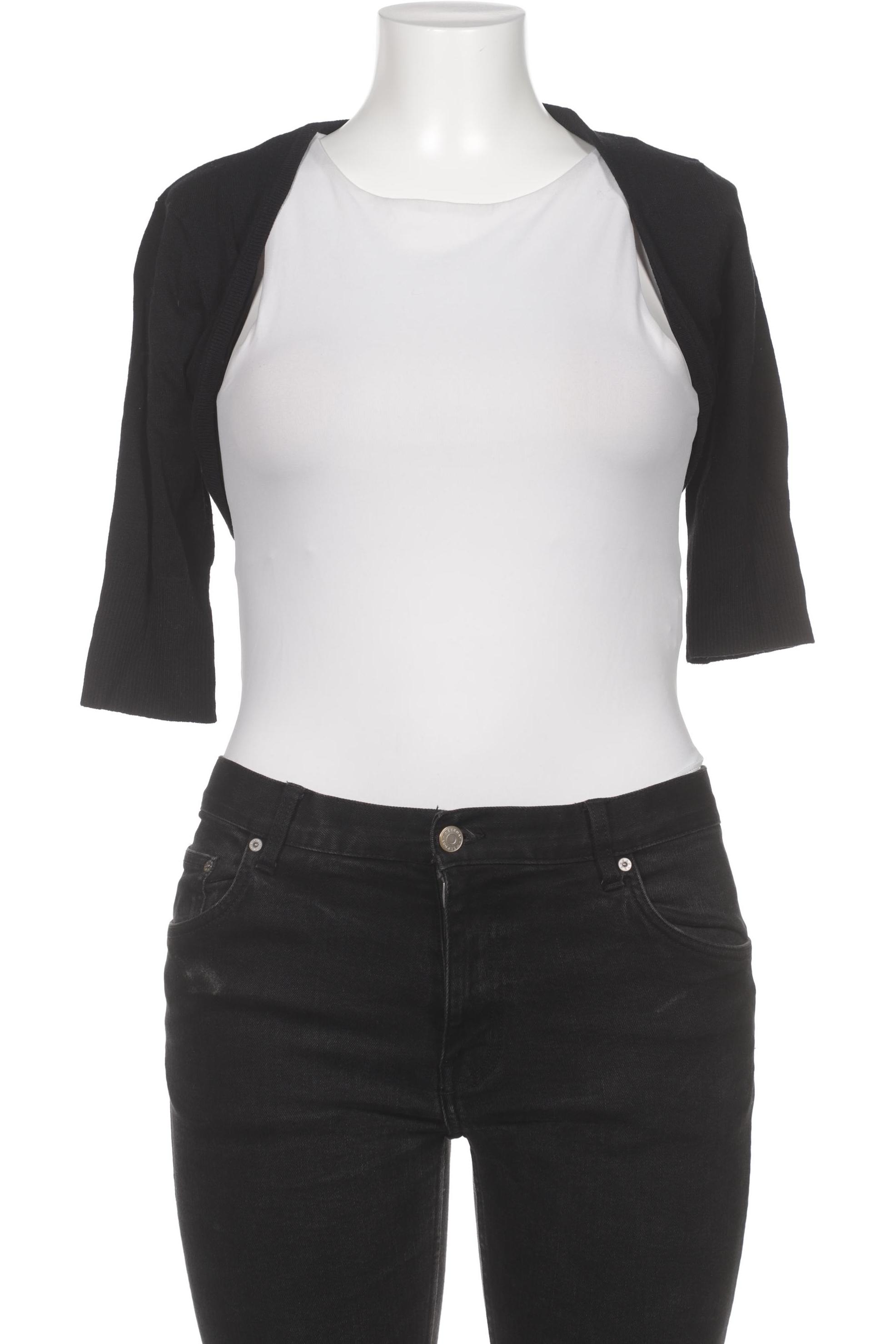 

Hallhuber Damen Strickjacke, schwarz, Gr. 42