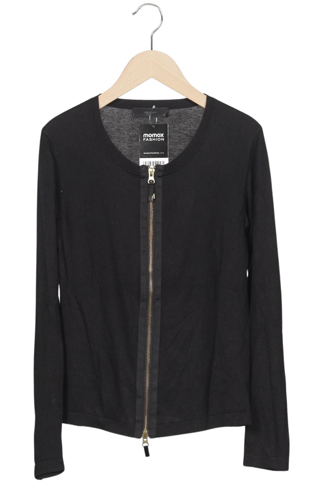 

Hallhuber Damen Strickjacke, schwarz, Gr. 36