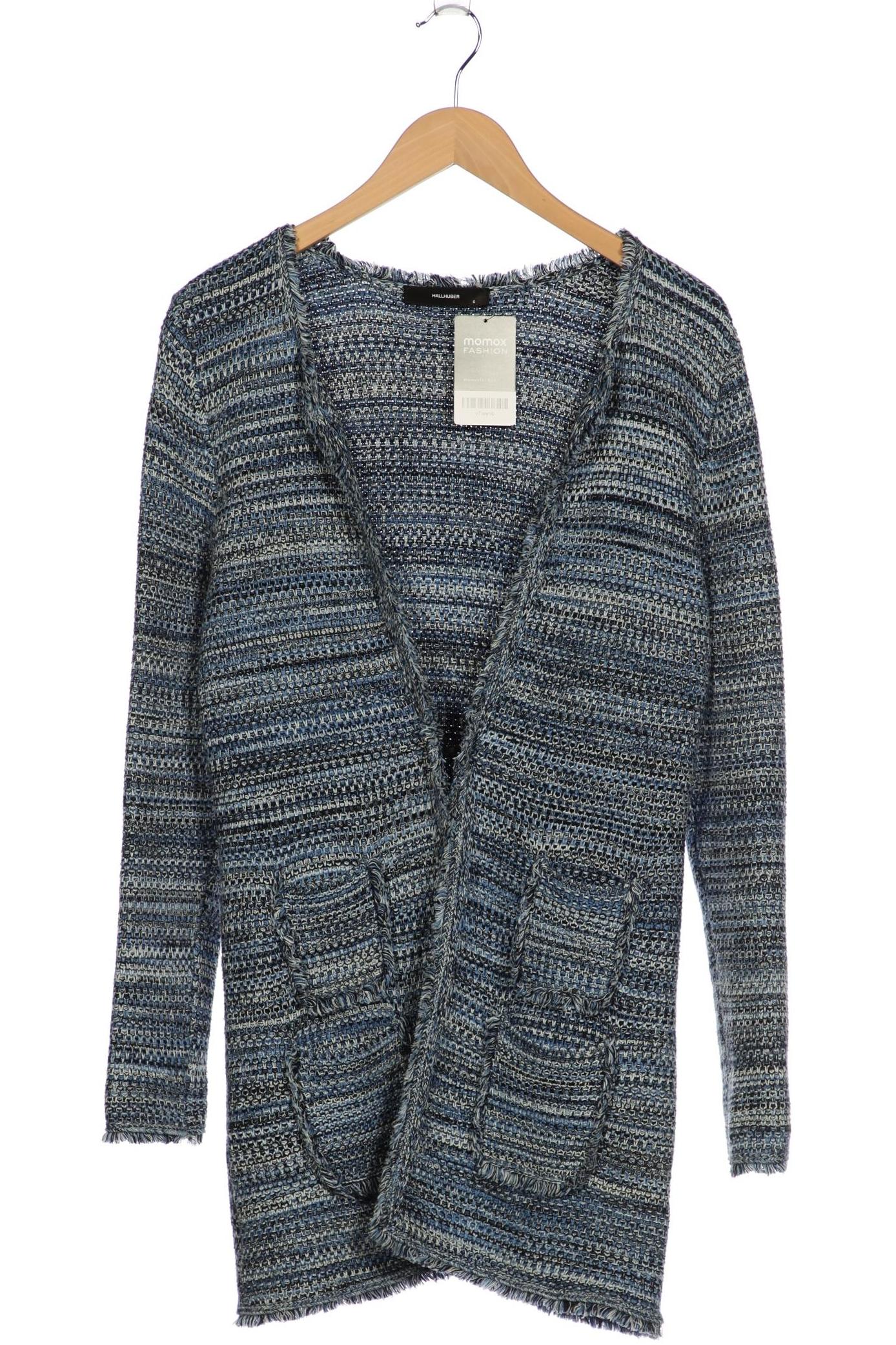 

Hallhuber Damen Strickjacke, blau, Gr. 36