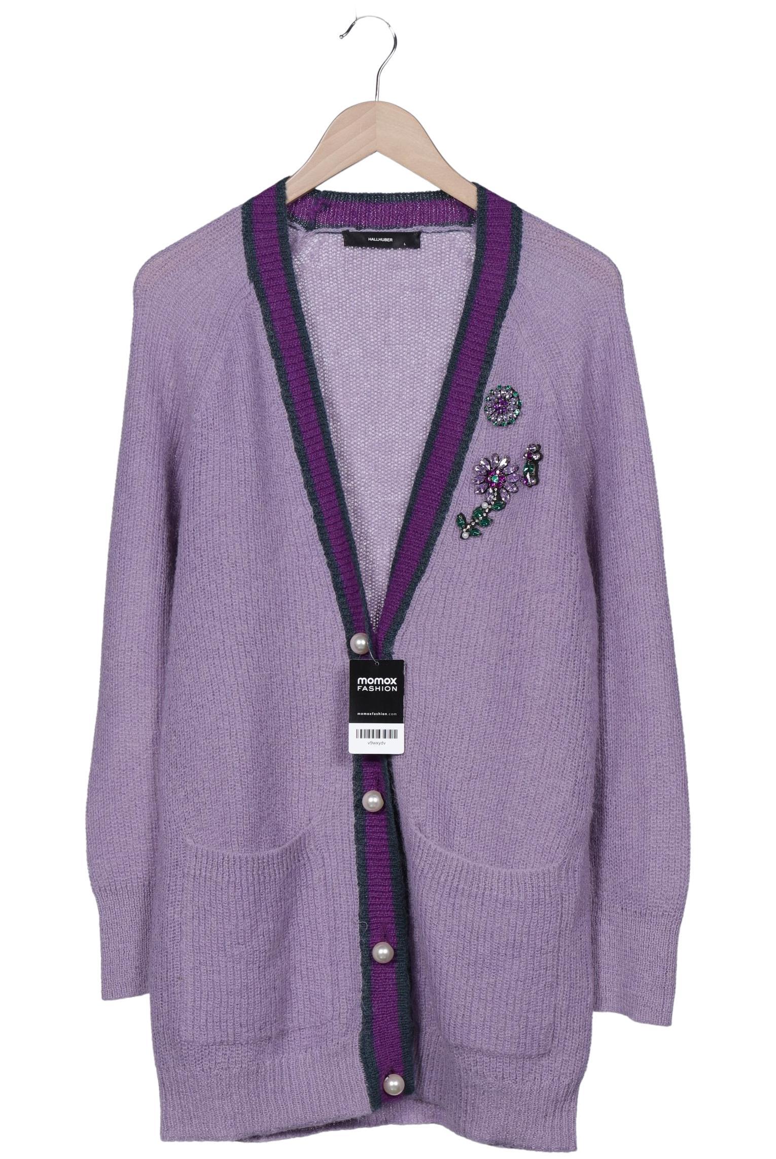 

Hallhuber Damen Strickjacke, flieder, Gr. 42