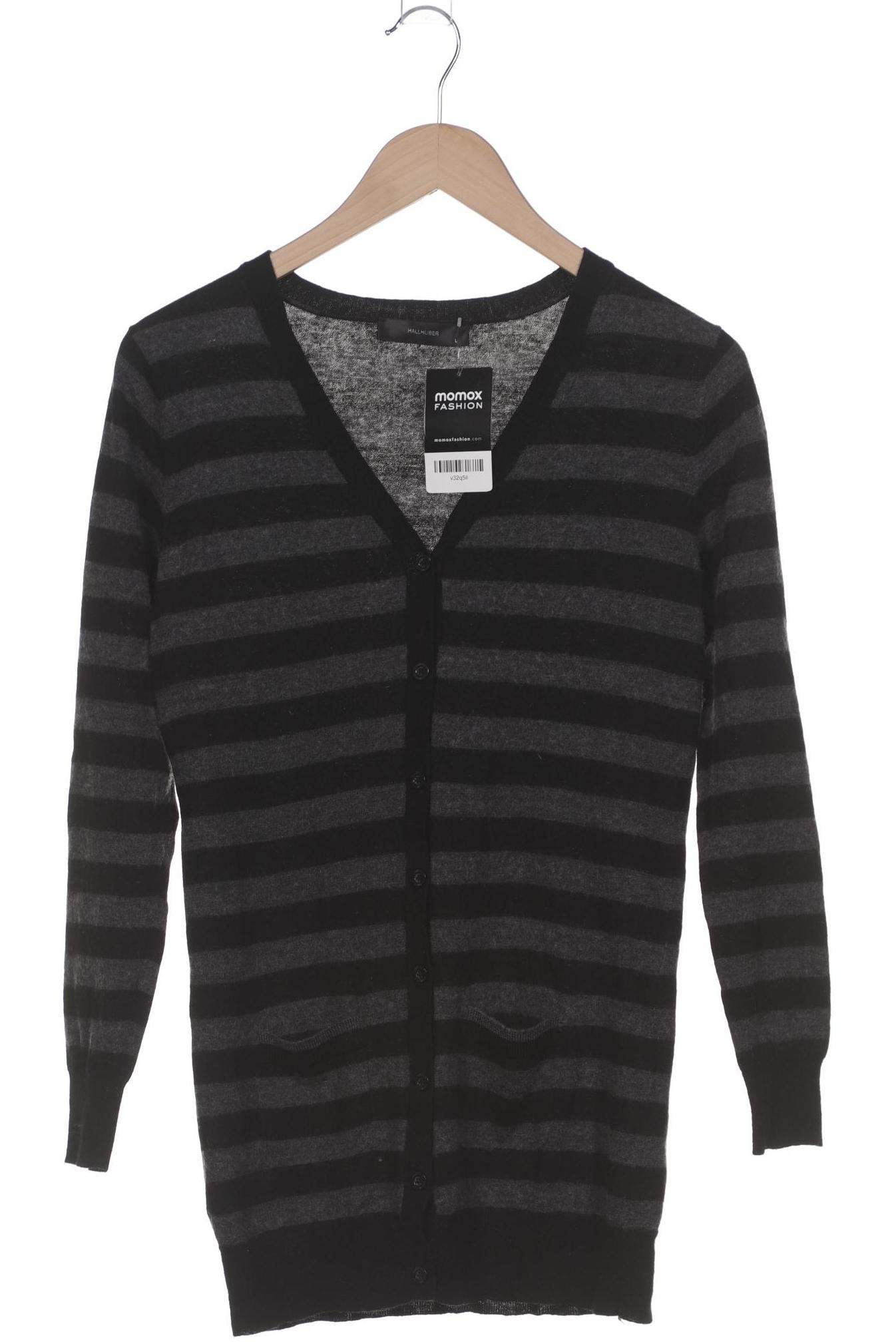 

Hallhuber Damen Strickjacke, schwarz, Gr. 42