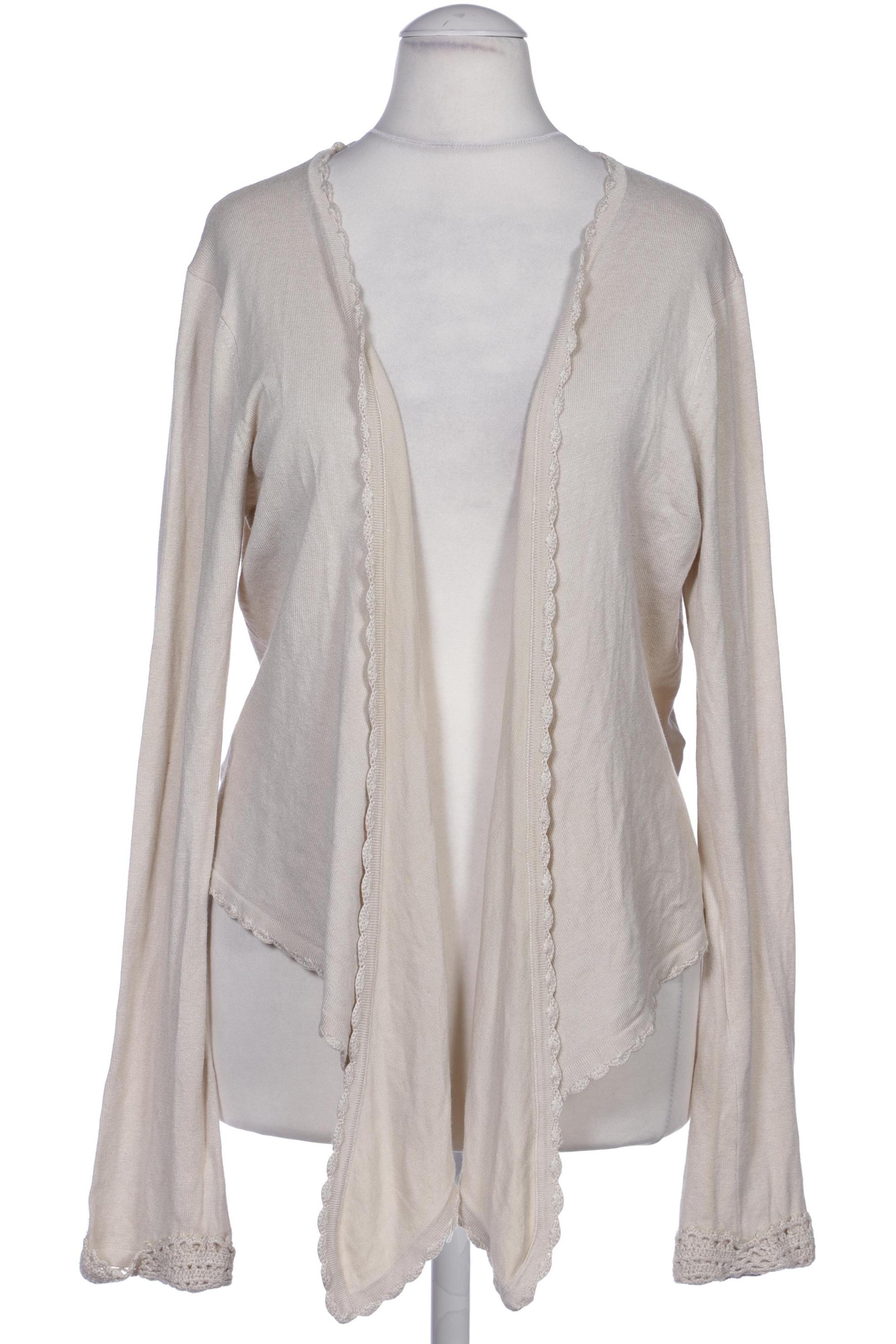 

Hallhuber Damen Strickjacke, cremeweiß, Gr. 38