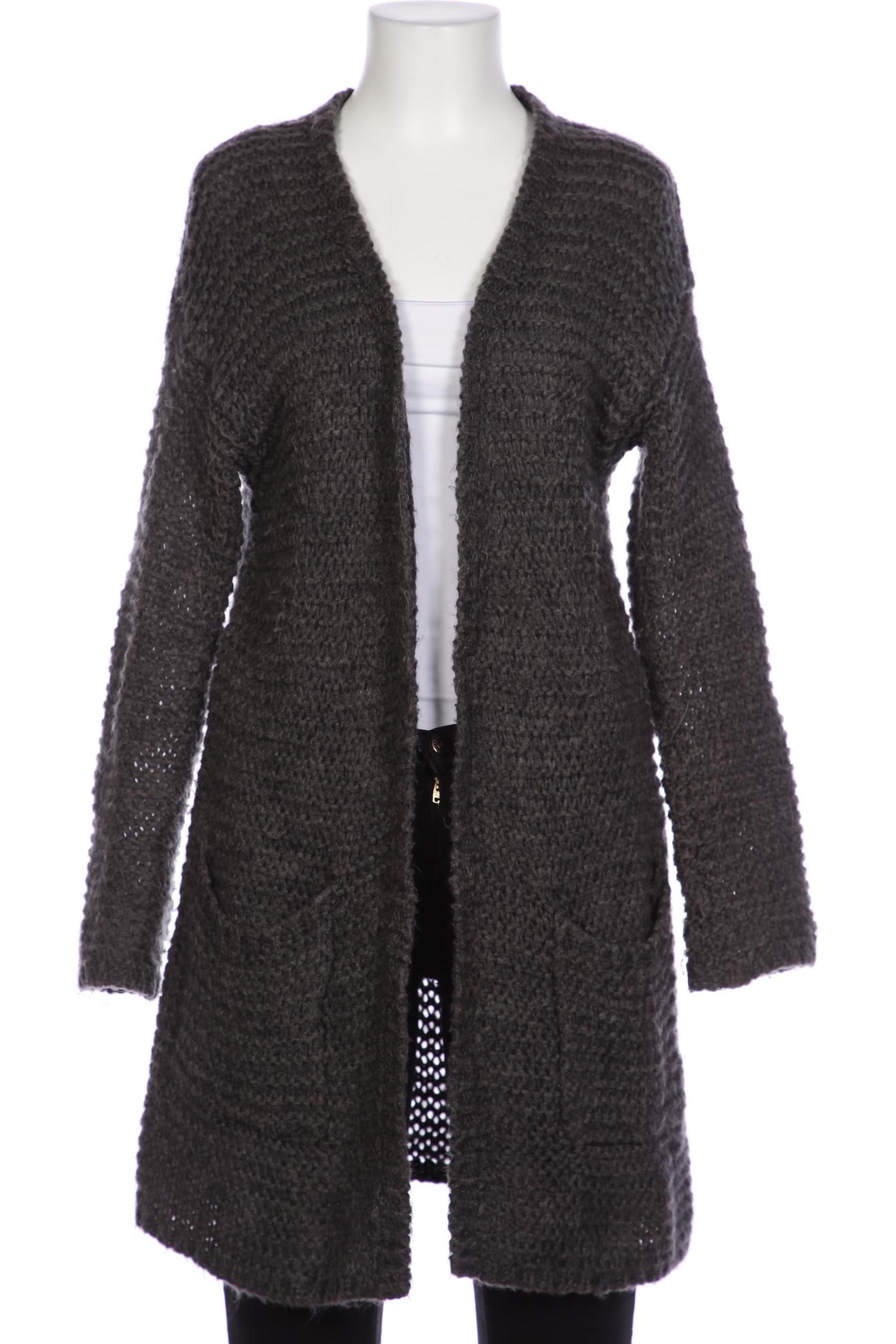 

Hallhuber Damen Strickjacke, grau, Gr. 34