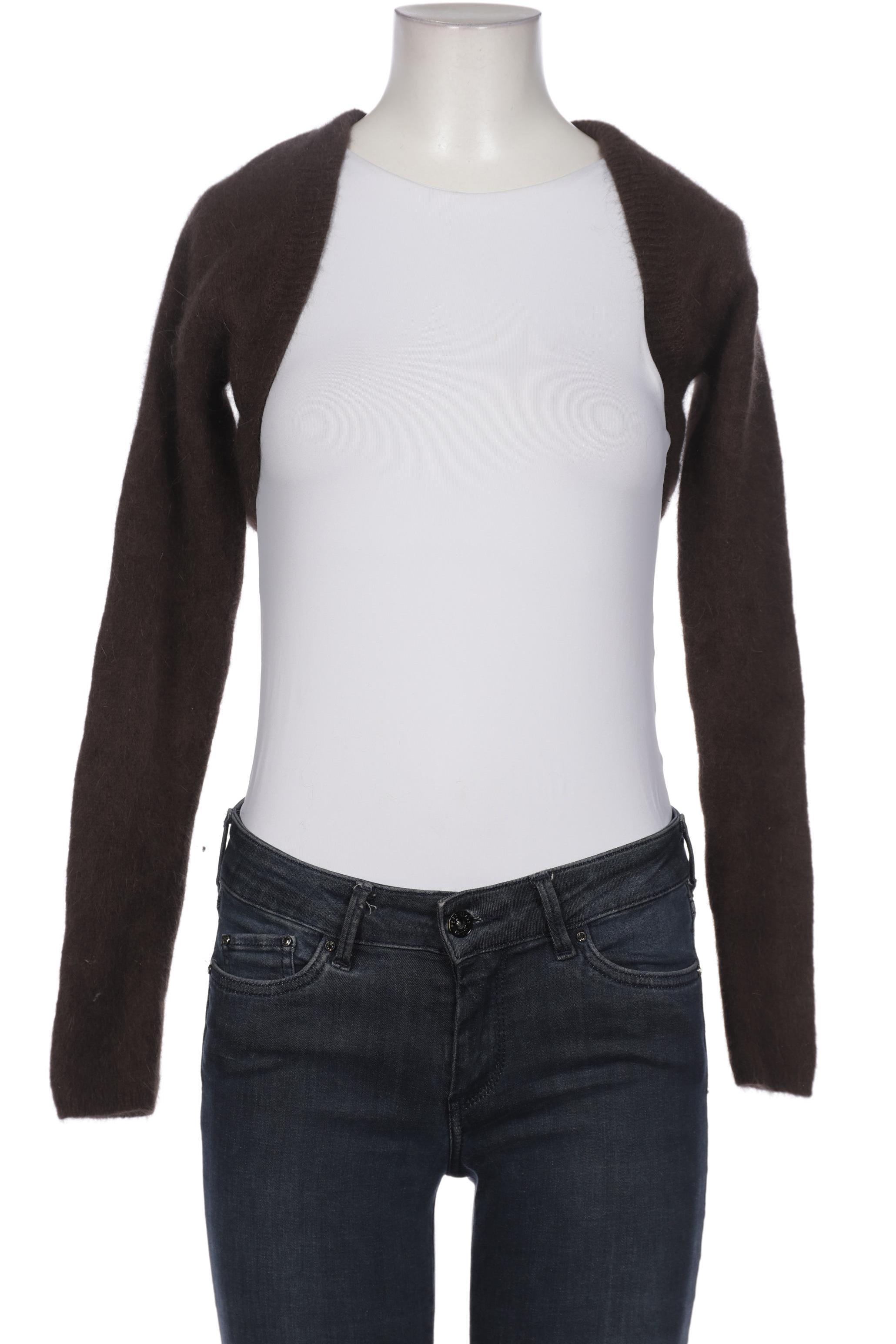 

Hallhuber Damen Strickjacke, braun, Gr. 38