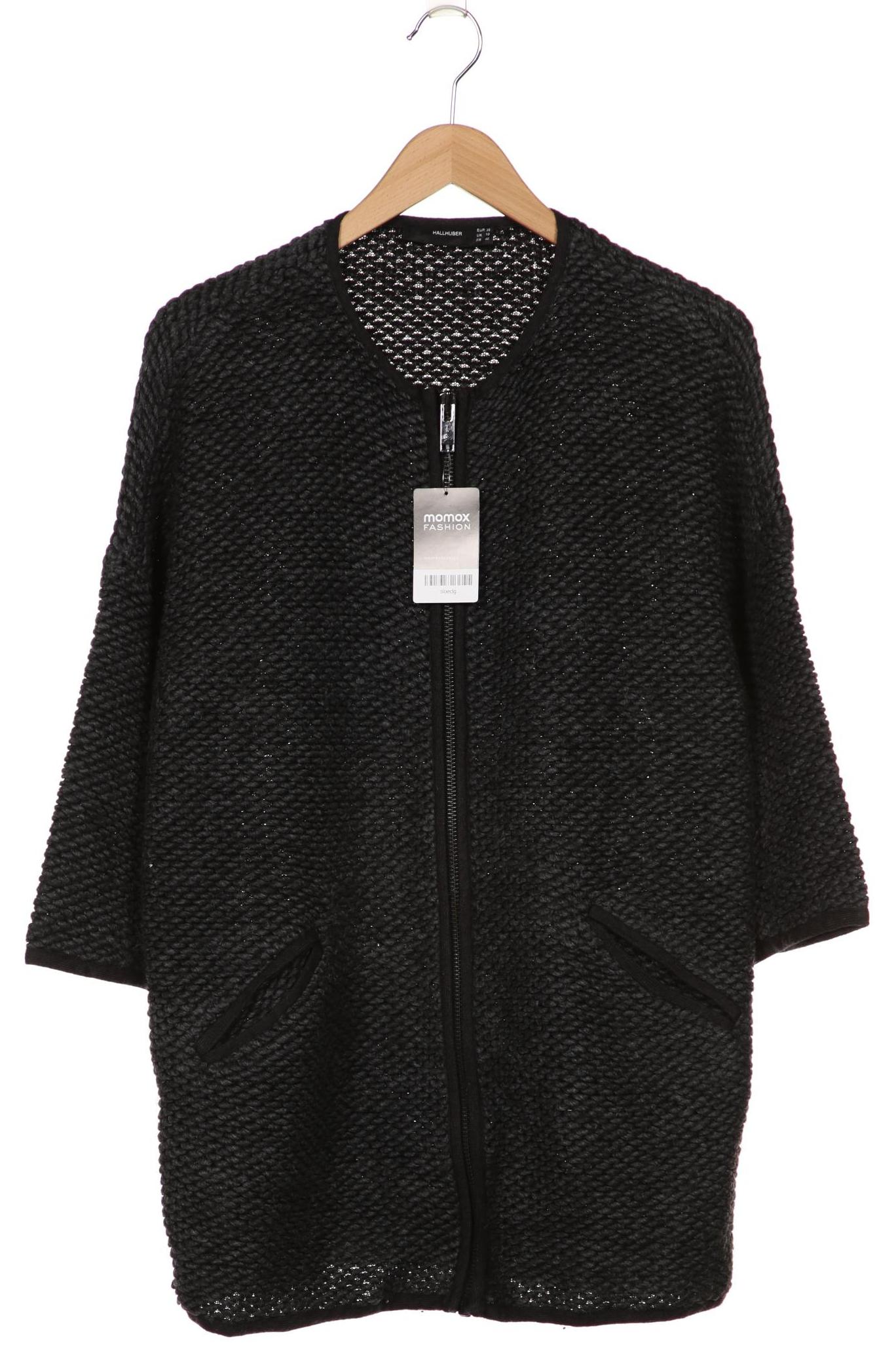

Hallhuber Damen Strickjacke, grau, Gr. 38