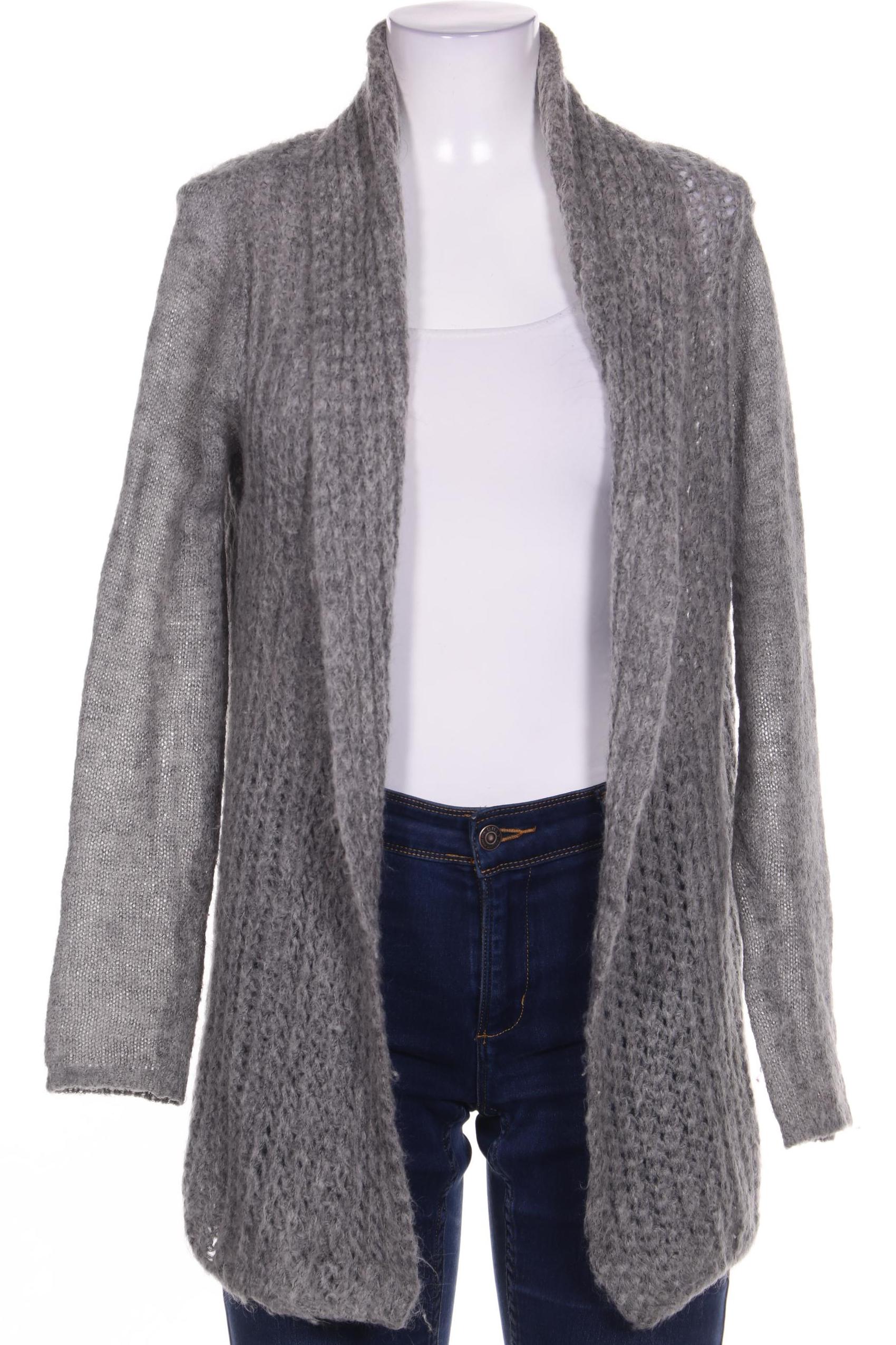 

Hallhuber Damen Strickjacke, grau, Gr. 42