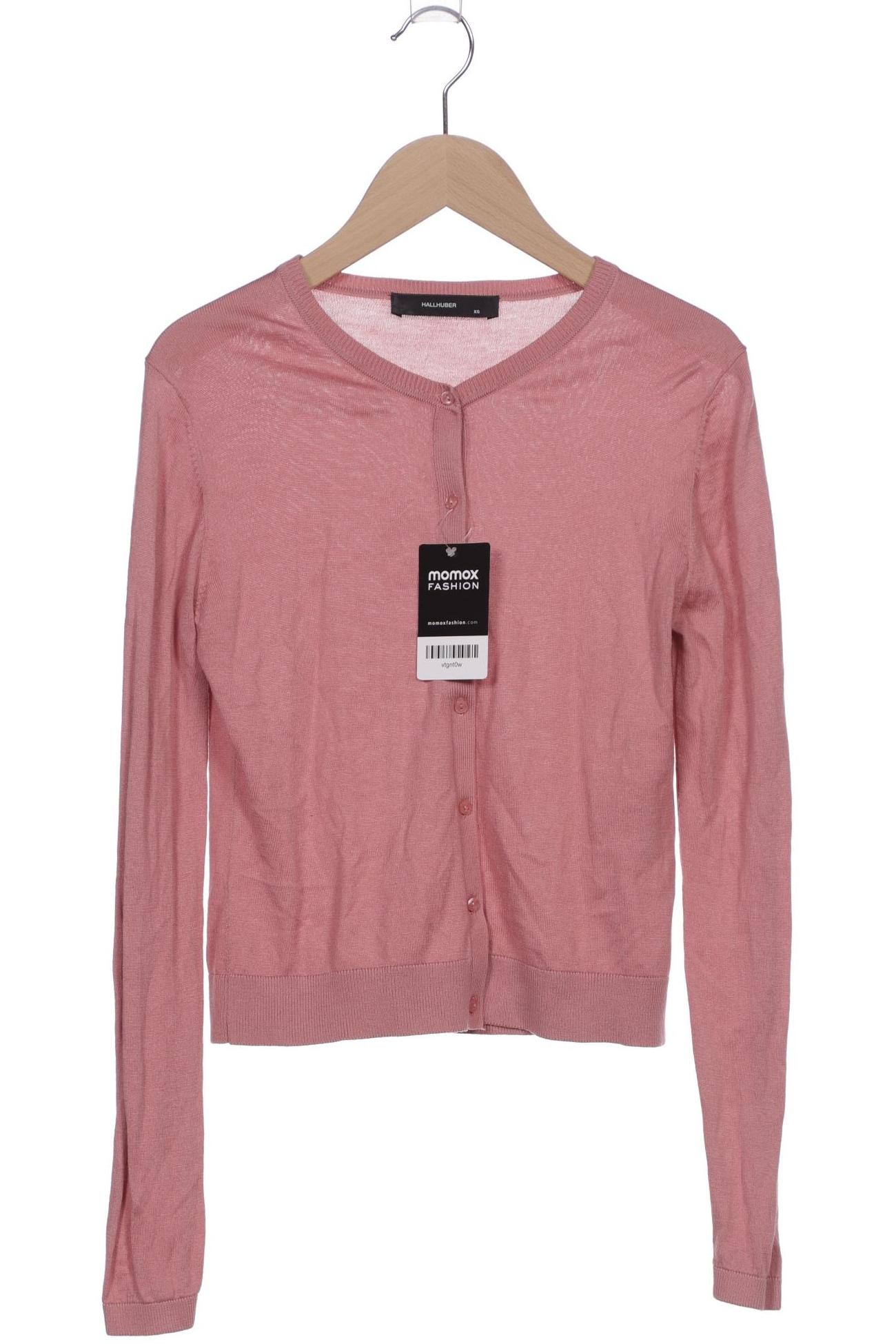 

Hallhuber Damen Strickjacke, pink, Gr. 34