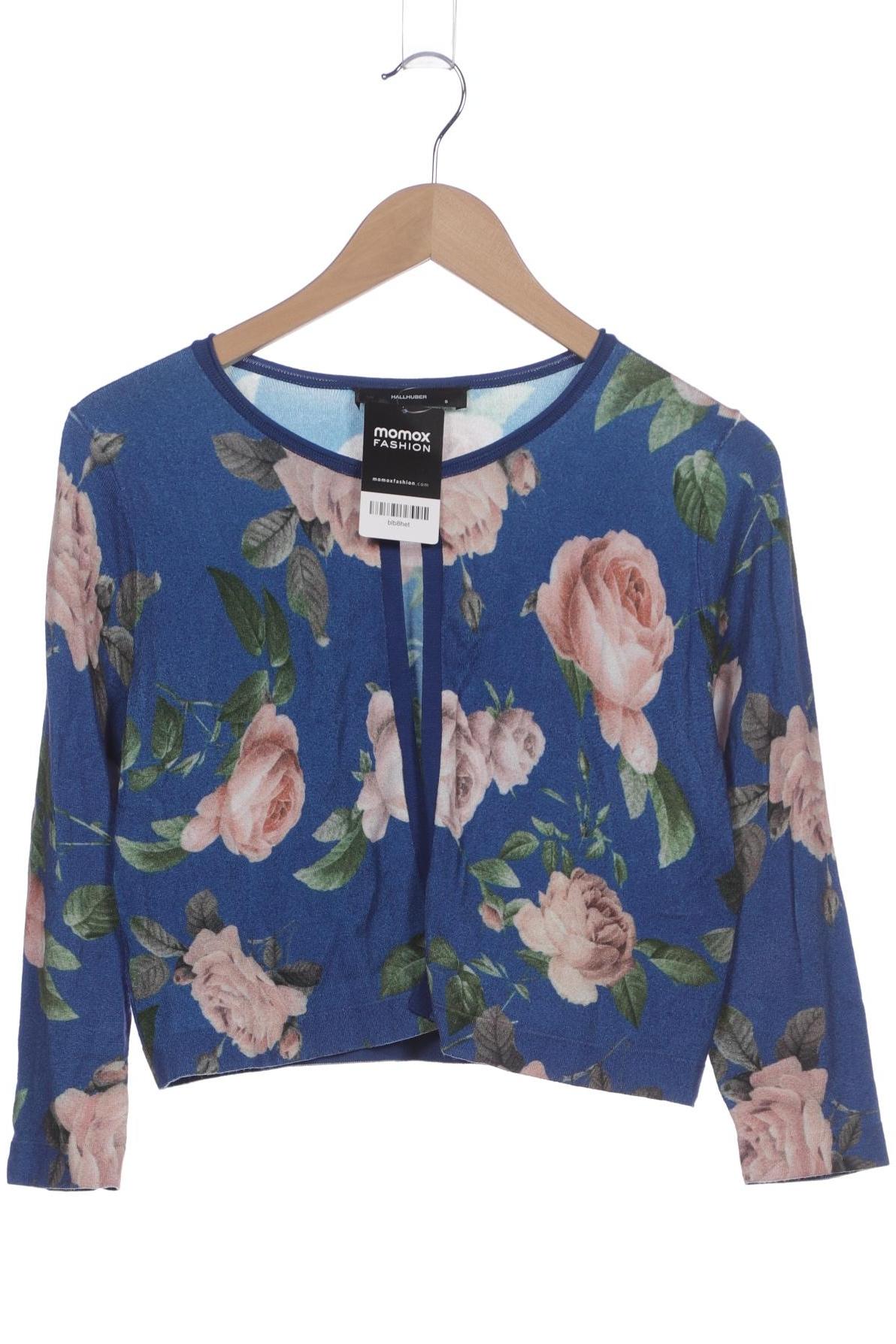 

Hallhuber Damen Strickjacke, blau, Gr. 36