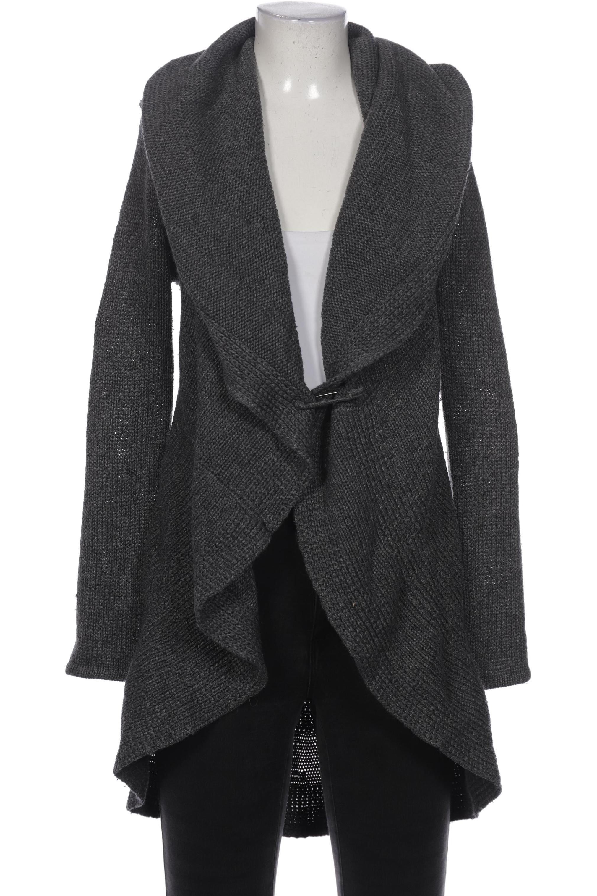 

Hallhuber Damen Strickjacke, grau, Gr. 36