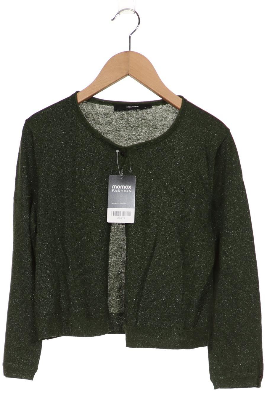 

Hallhuber Damen Strickjacke, grün, Gr. 38