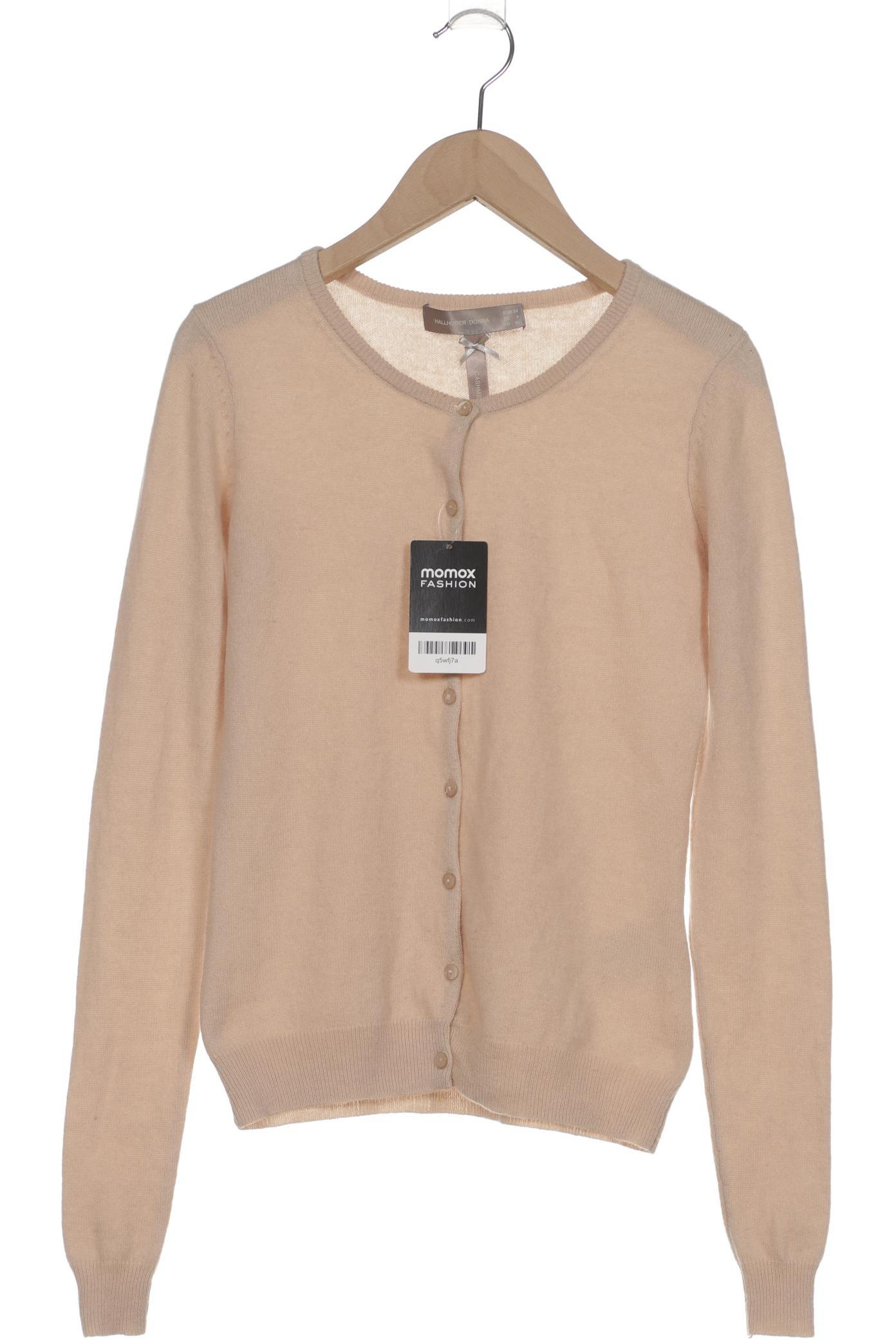 

Hallhuber Damen Strickjacke, beige, Gr. 34