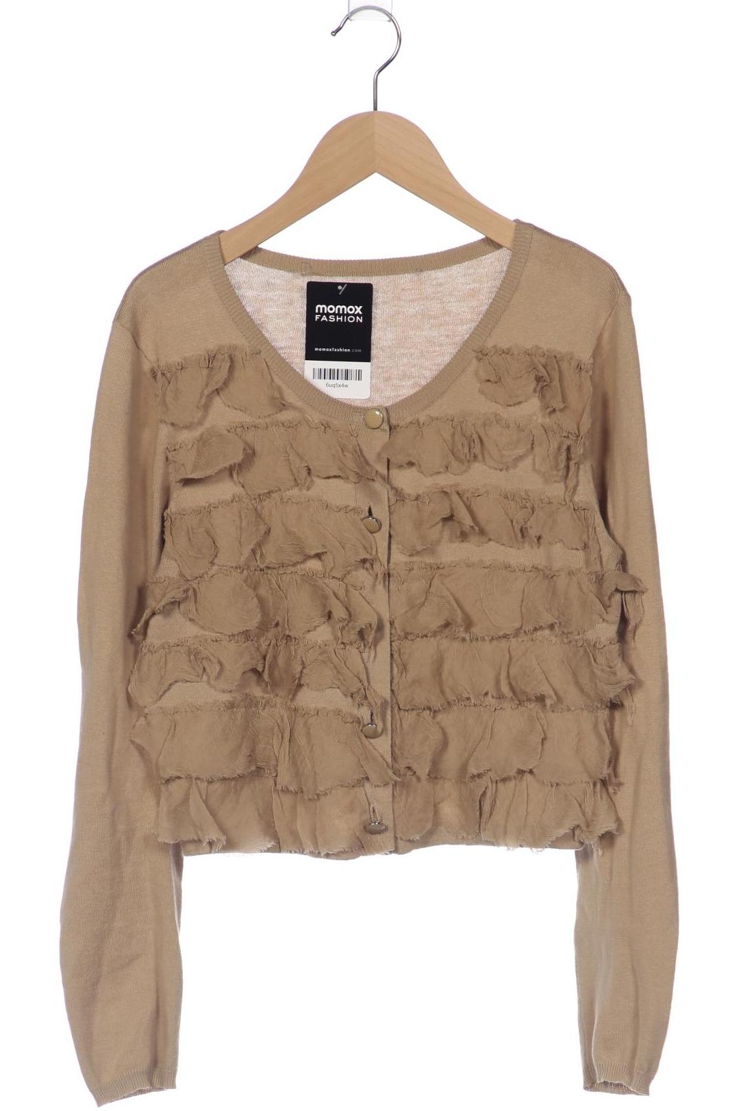 

Hallhuber Damen Strickjacke, beige, Gr. 36