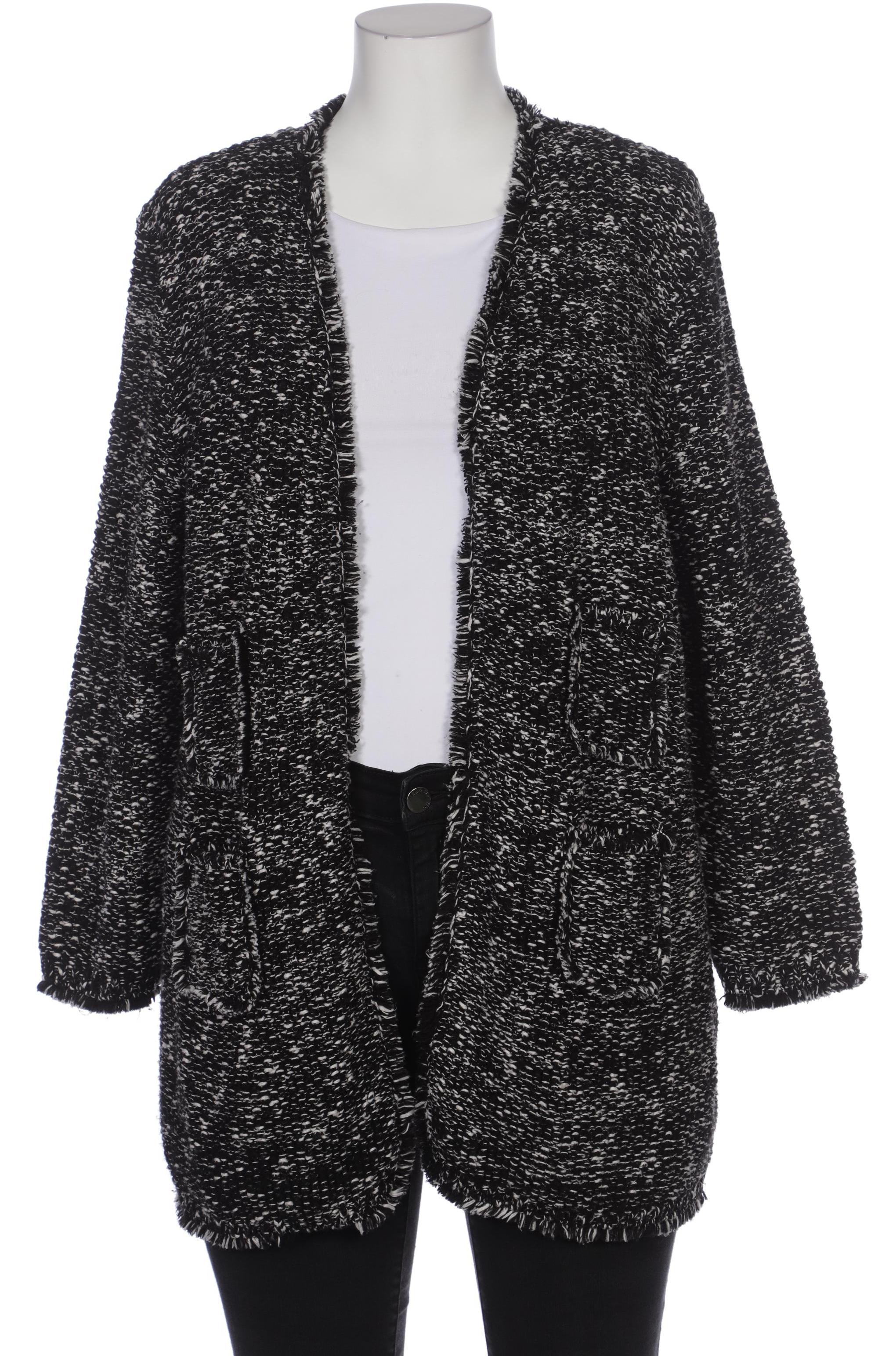 

Hallhuber Damen Strickjacke, schwarz, Gr. 44