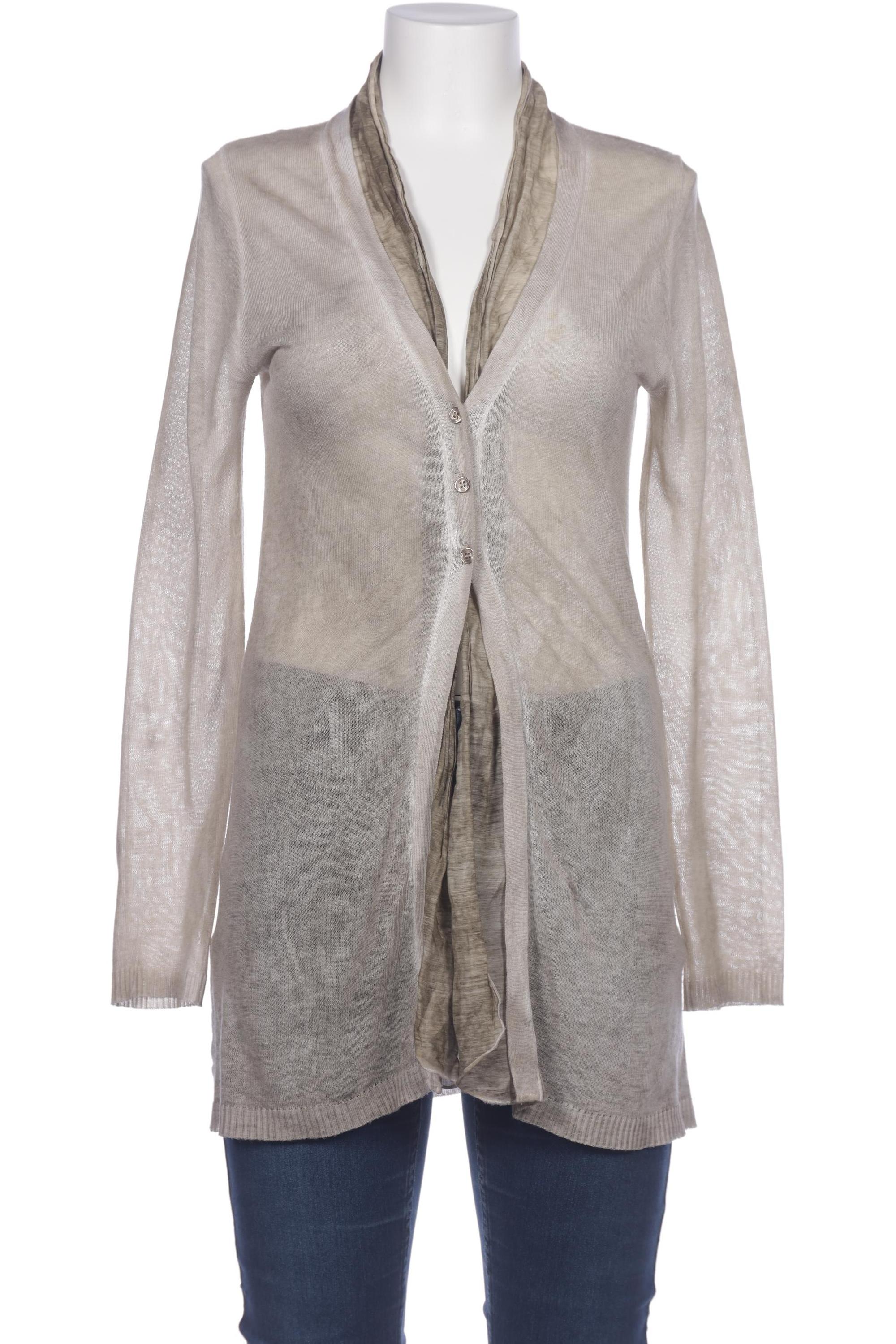 

Hallhuber Damen Strickjacke, beige, Gr. 44
