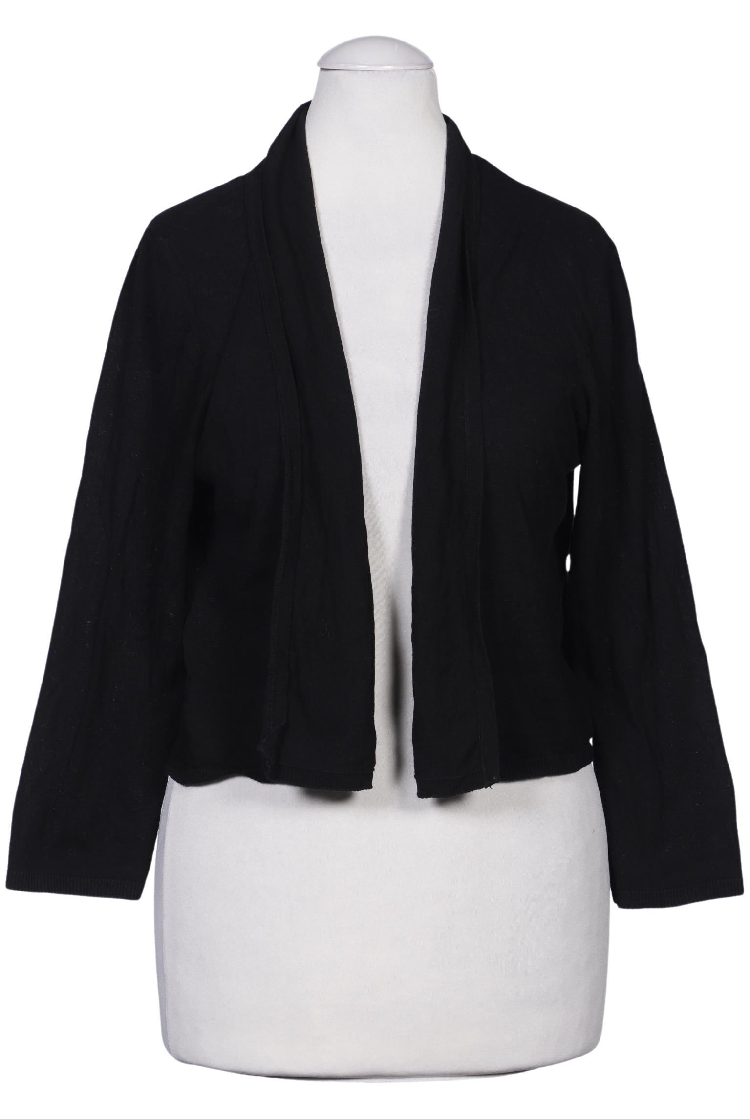 

Hallhuber Damen Strickjacke, schwarz, Gr. 38