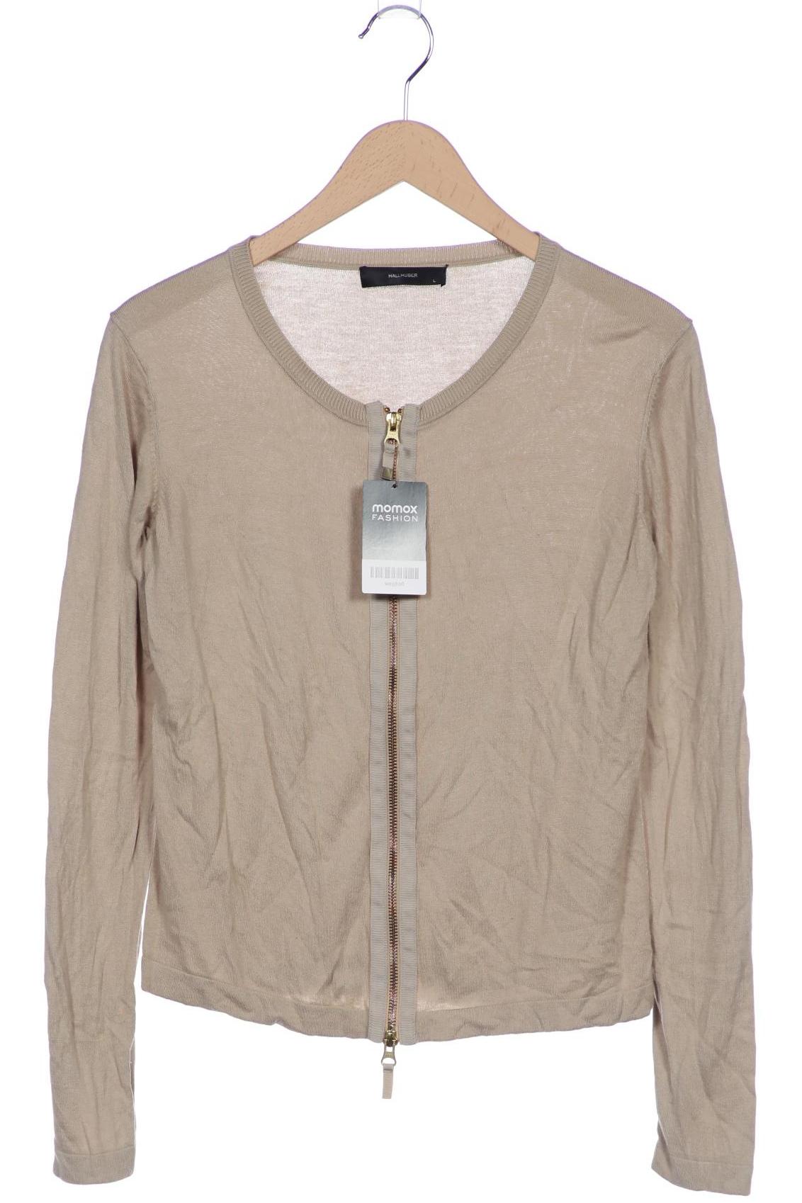 

Hallhuber Damen Strickjacke, beige, Gr. 42
