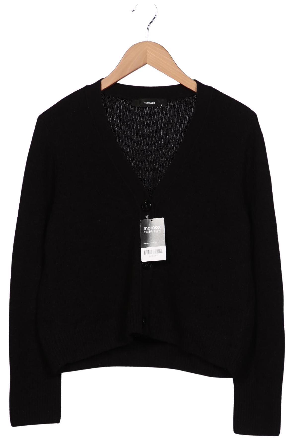 

Hallhuber Damen Strickjacke, schwarz, Gr. 36
