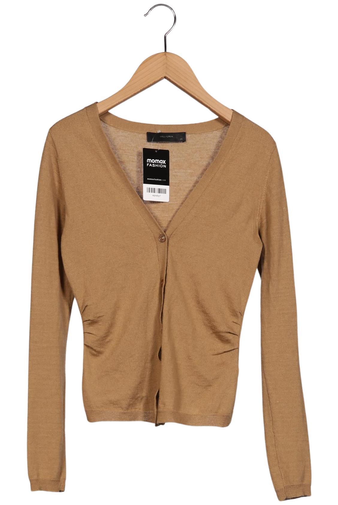 

Hallhuber Damen Strickjacke, beige, Gr. 34