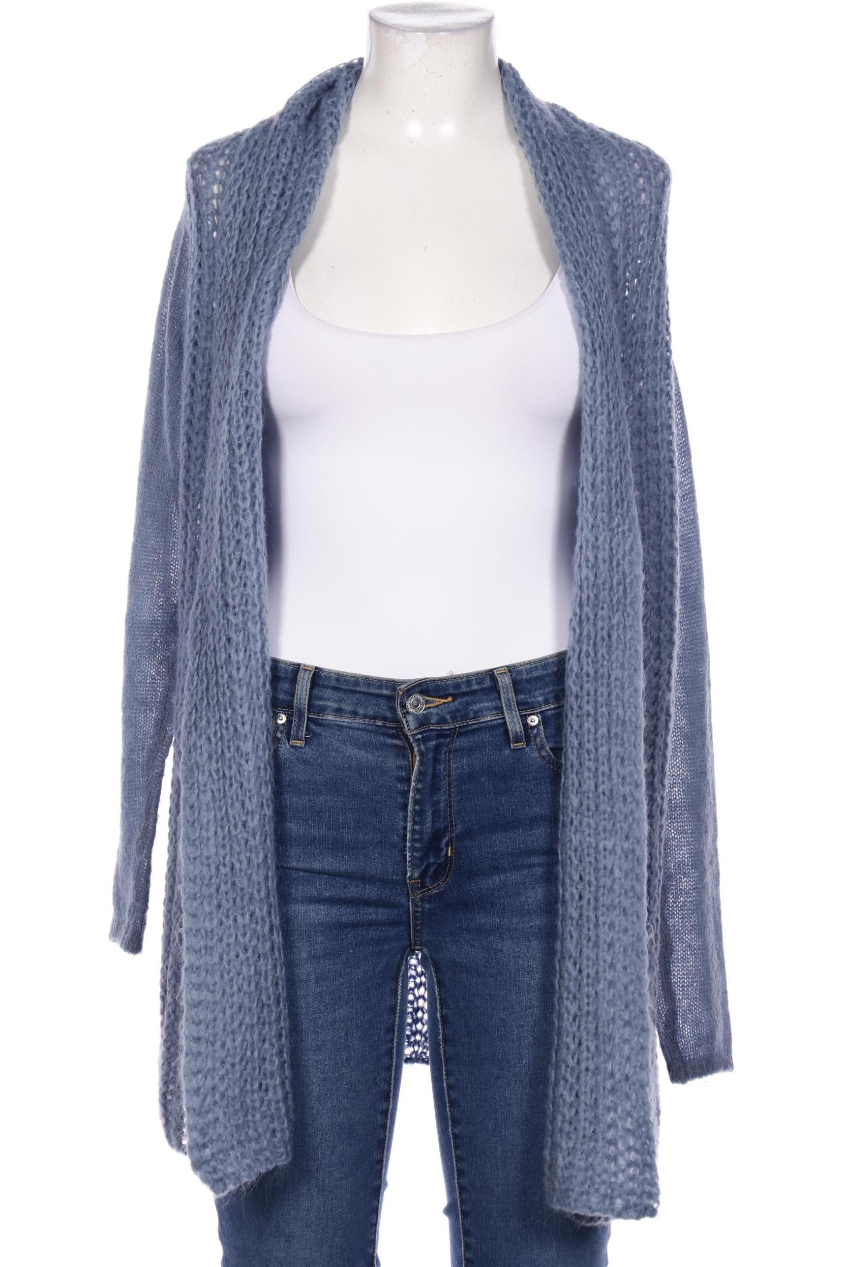 

Hallhuber Damen Strickjacke, blau, Gr. 38