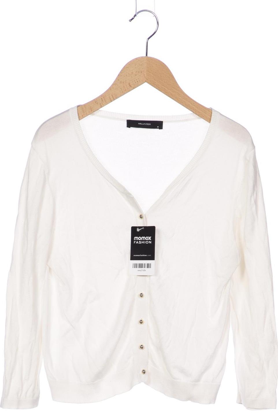 

Hallhuber Damen Strickjacke, cremeweiß, Gr. 38