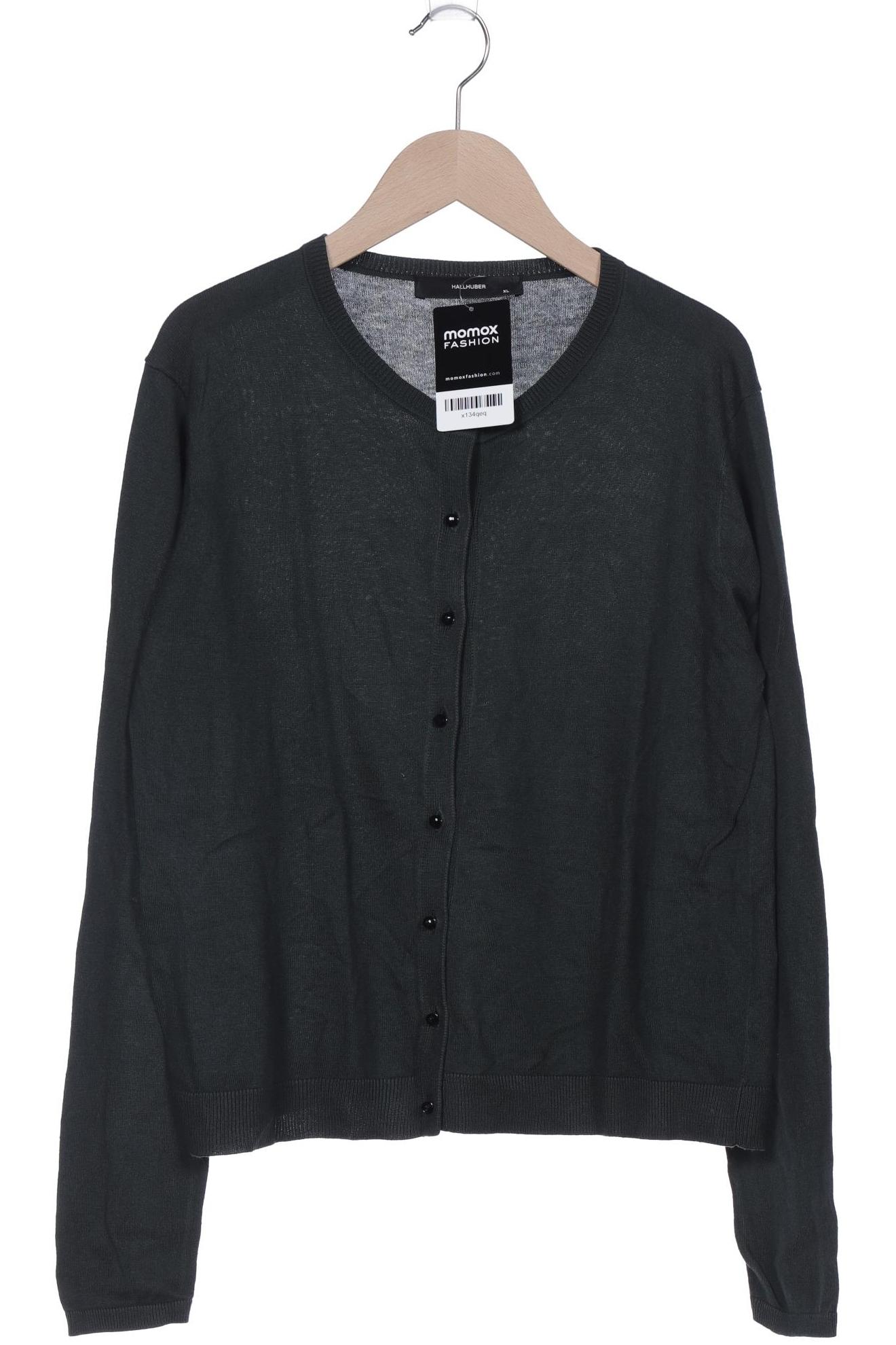 

Hallhuber Damen Strickjacke, grün, Gr. 44