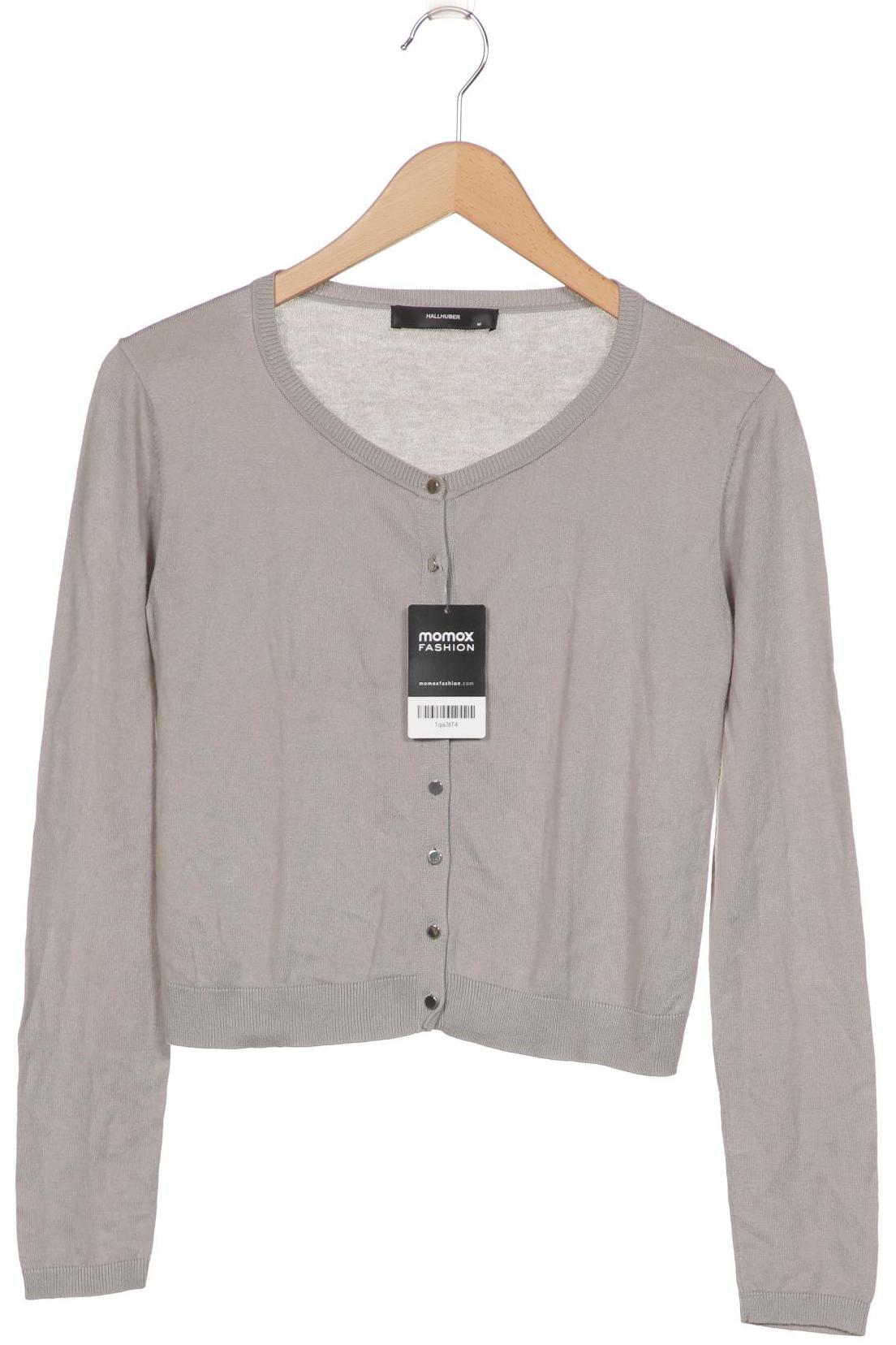 

Hallhuber Damen Strickjacke, grau, Gr. 38