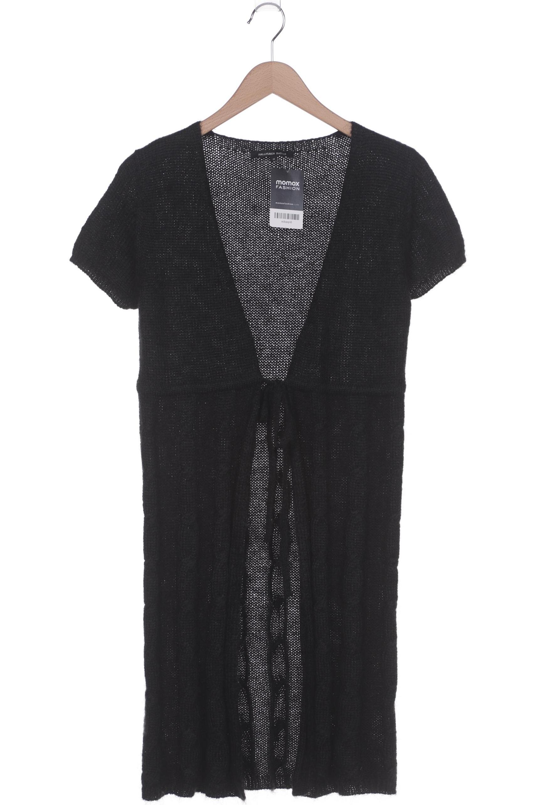 

Hallhuber Damen Strickjacke, schwarz, Gr. 38