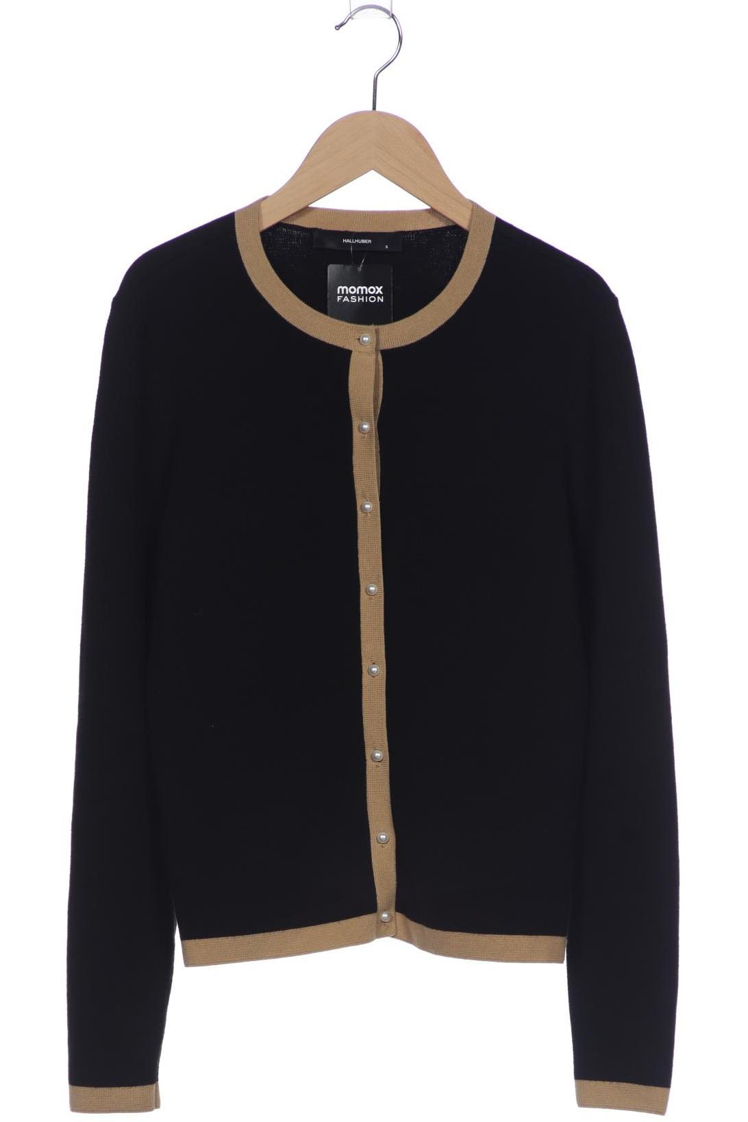 

Hallhuber Damen Strickjacke, schwarz, Gr. 36