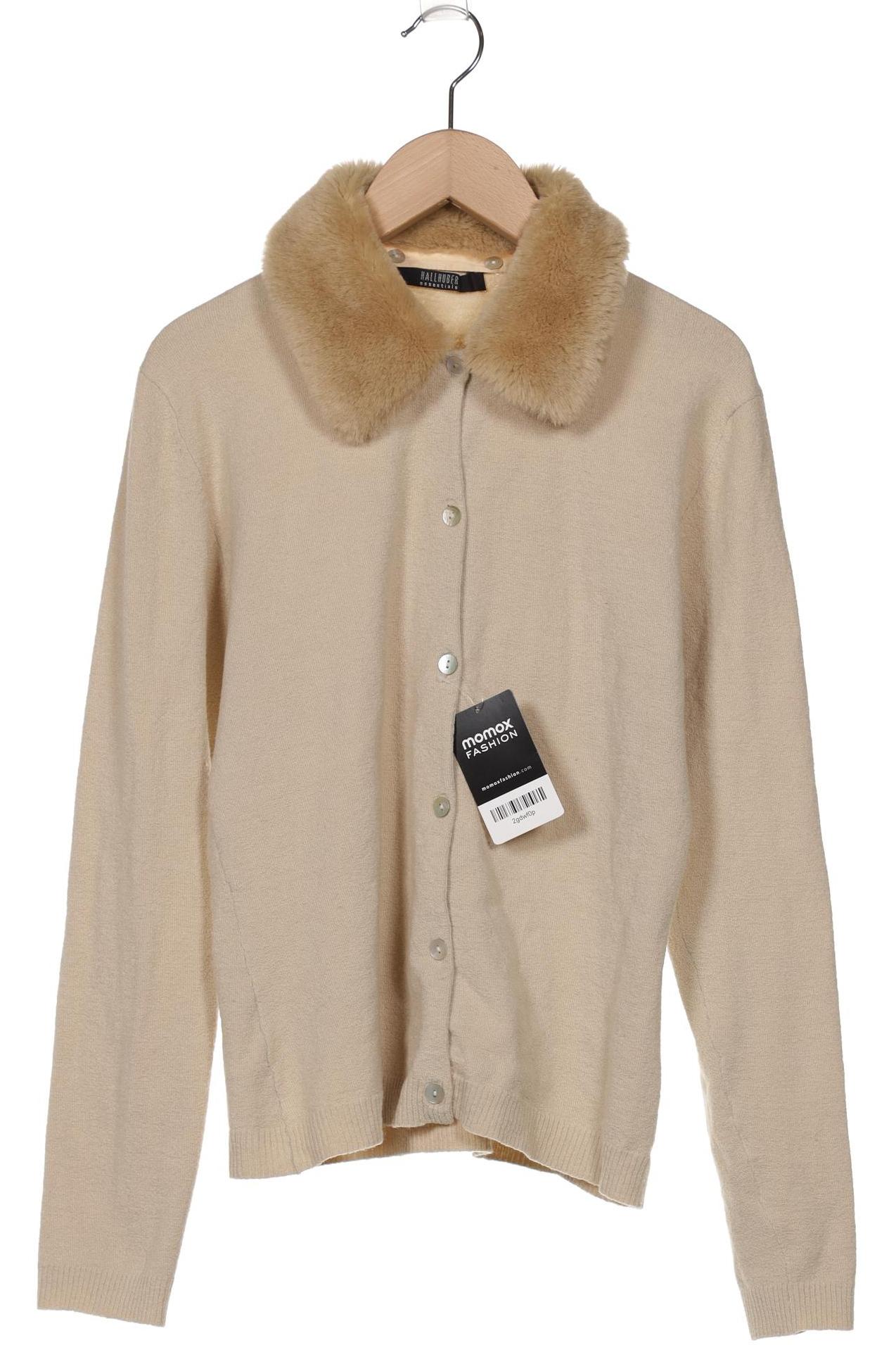 

Hallhuber Damen Strickjacke, beige, Gr. 36