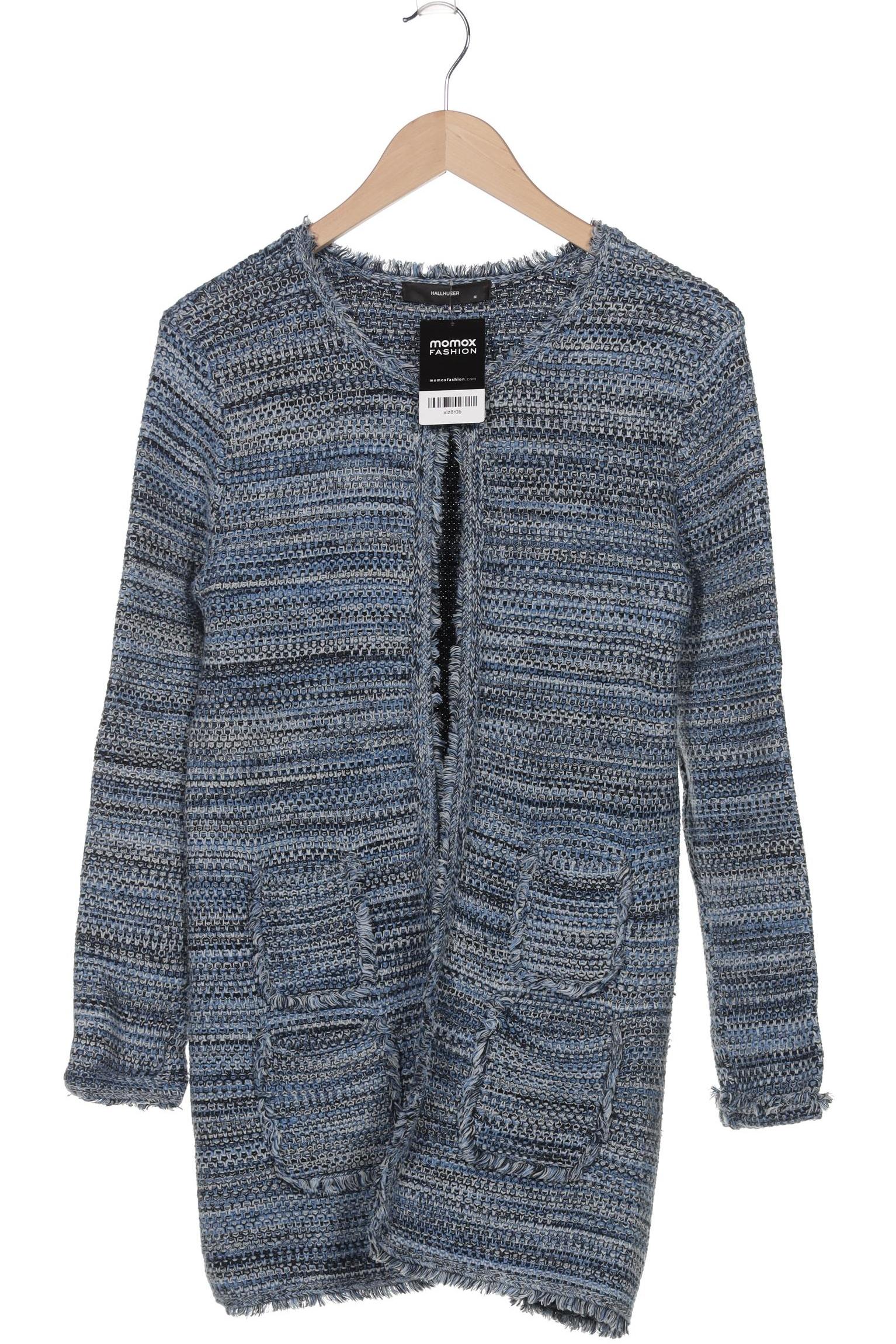 

Hallhuber Damen Strickjacke, blau, Gr. 38