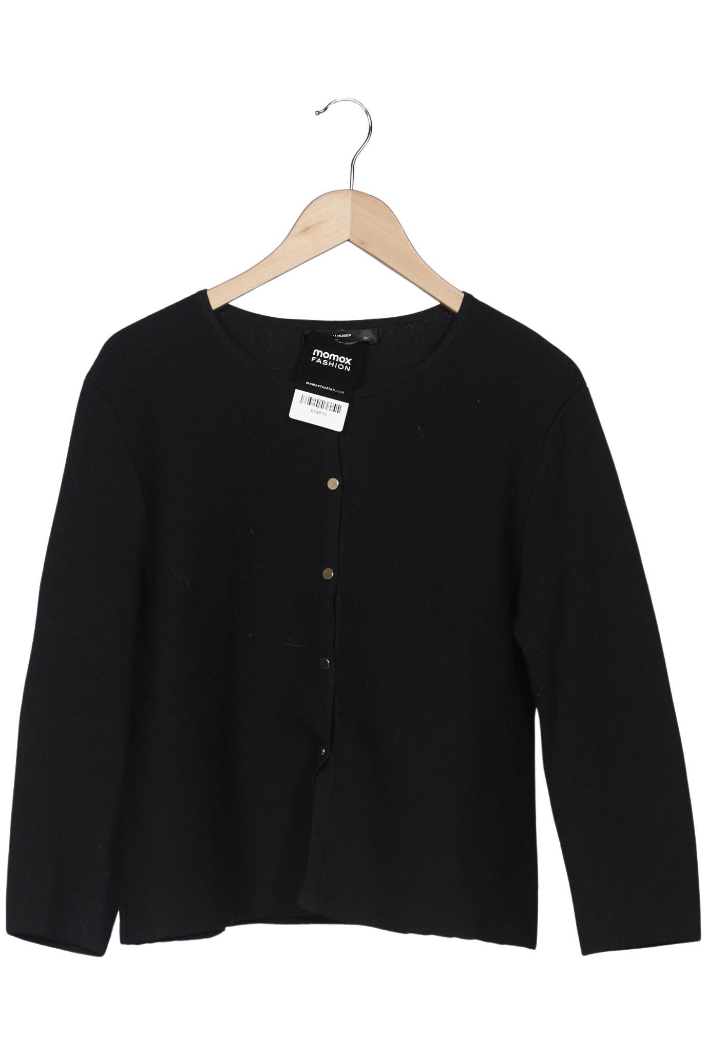 

Hallhuber Damen Strickjacke, schwarz, Gr. 44