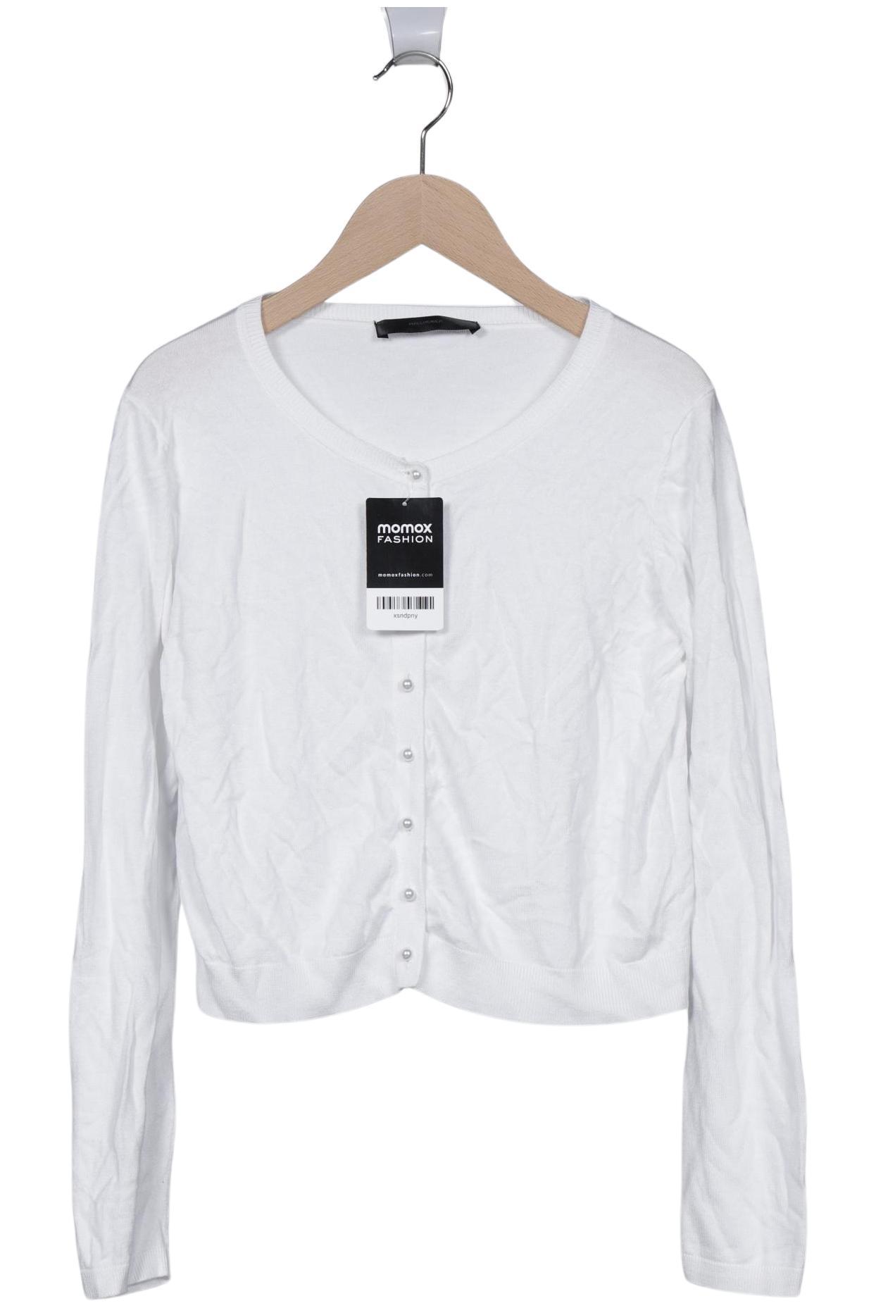 

Hallhuber Damen Strickjacke, weiß, Gr. 38