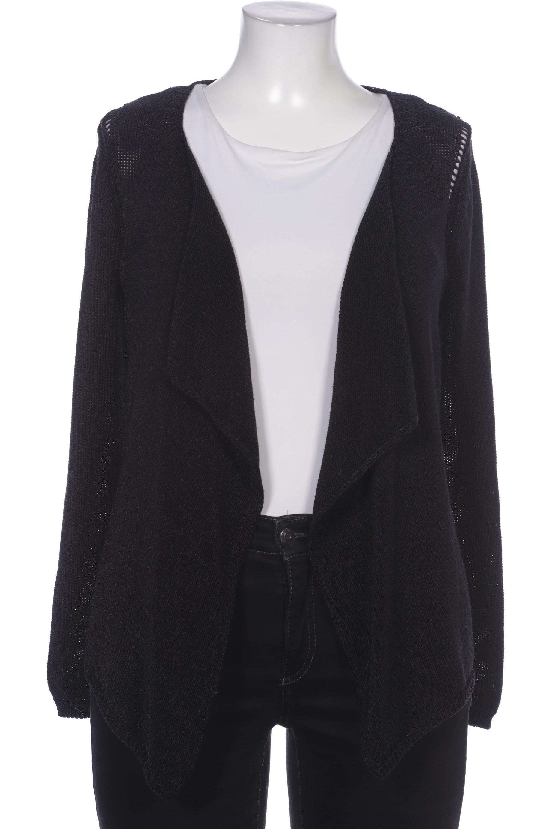 

Hallhuber Damen Strickjacke, schwarz, Gr. 42