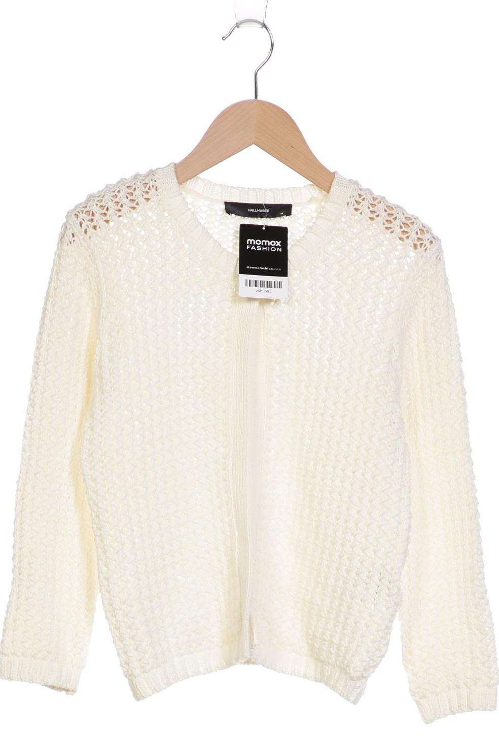 

Hallhuber Damen Strickjacke, cremeweiß, Gr. 38