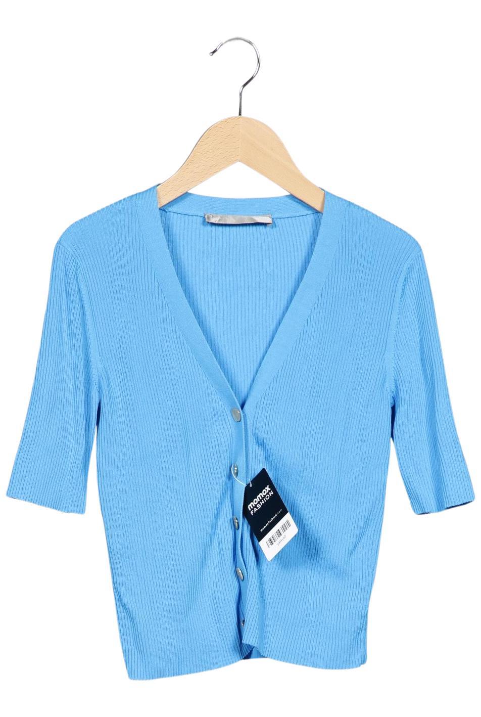 

Hallhuber Damen Strickjacke, hellblau, Gr. 36