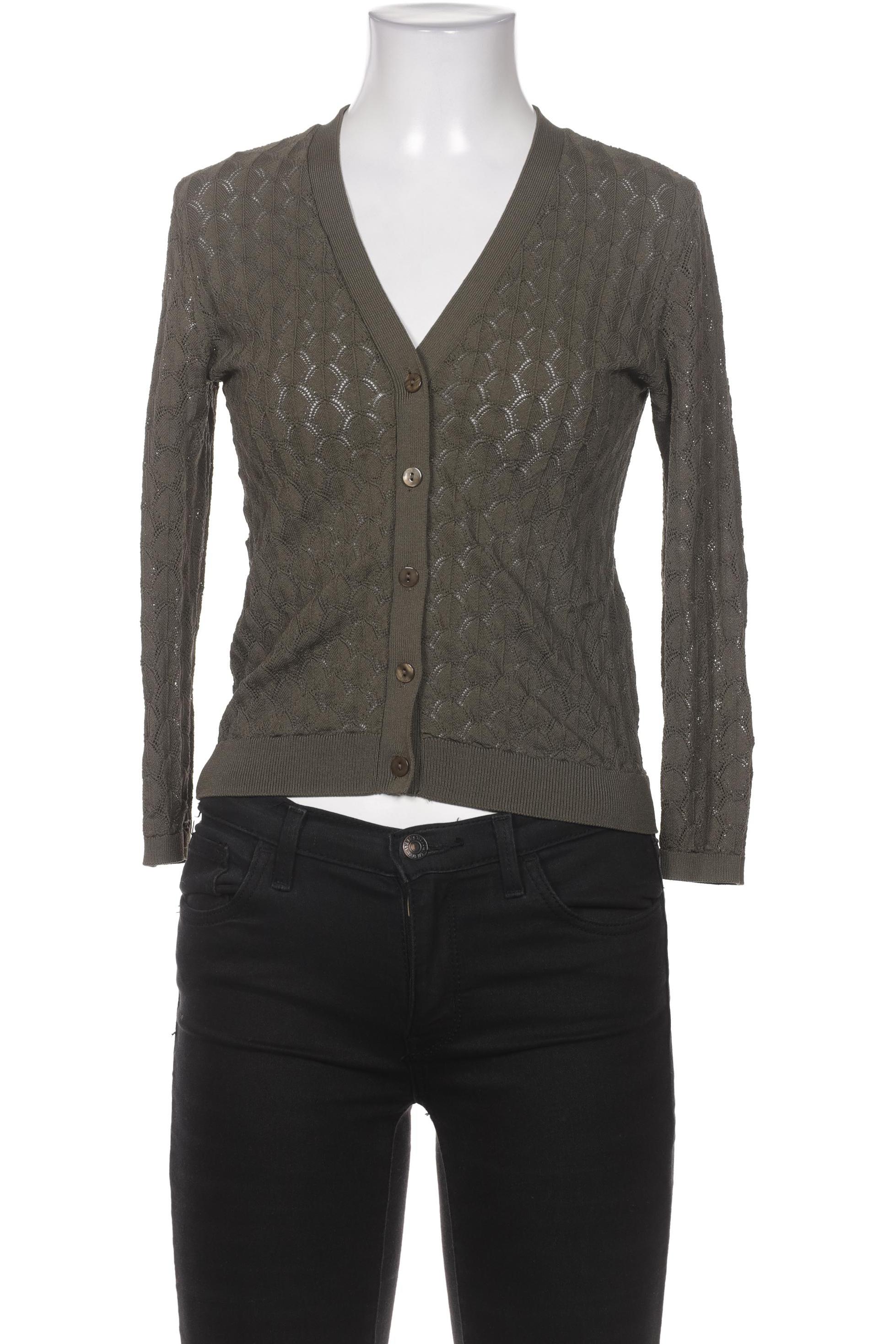 

Hallhuber Damen Strickjacke, grün, Gr. 34