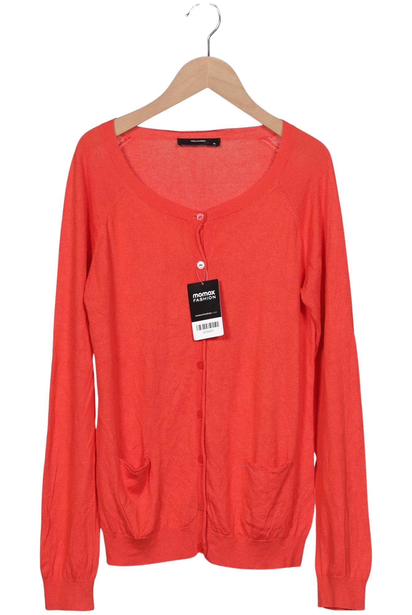 

Hallhuber Damen Strickjacke, rot, Gr. 44