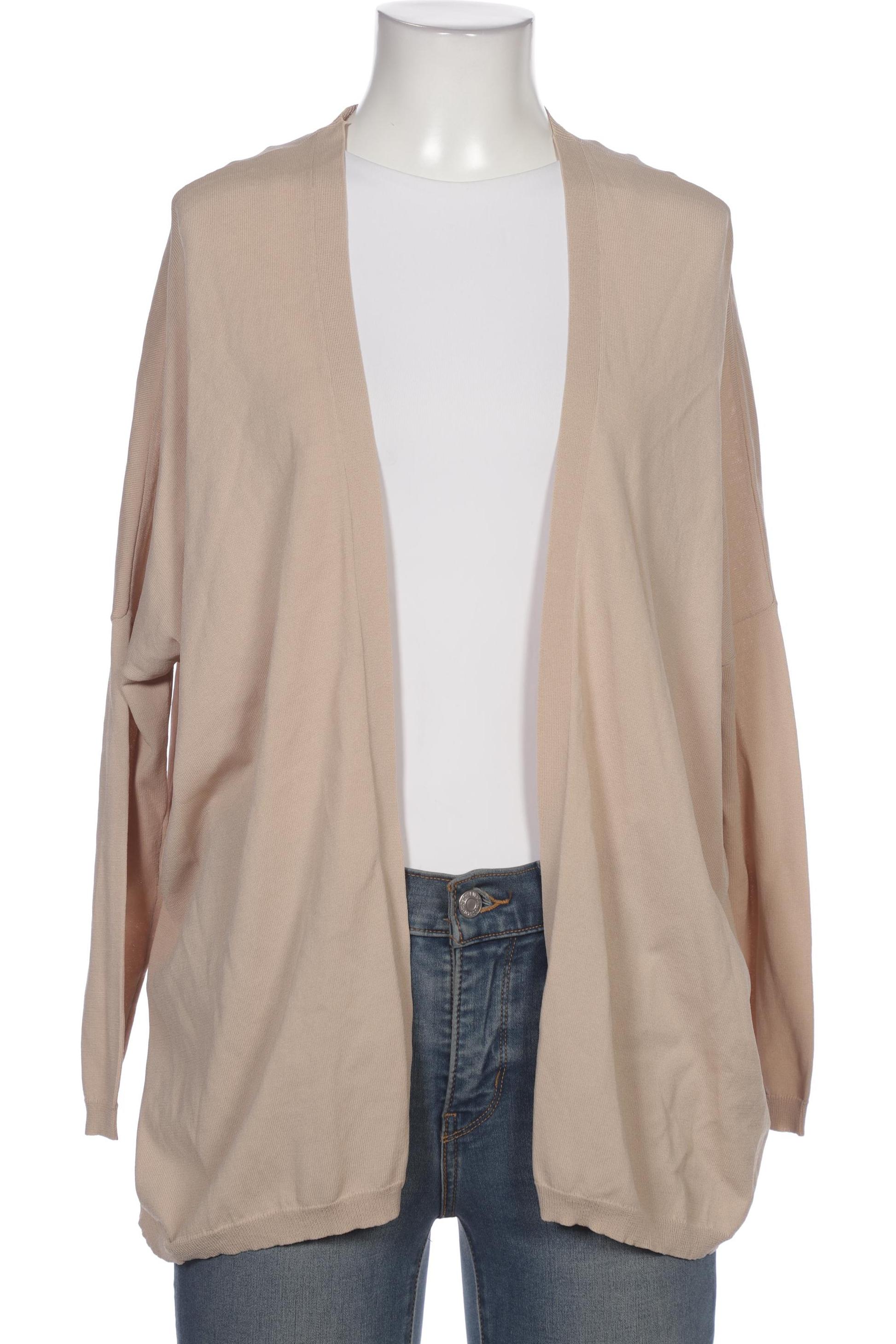 

Hallhuber Damen Strickjacke, beige, Gr. 34