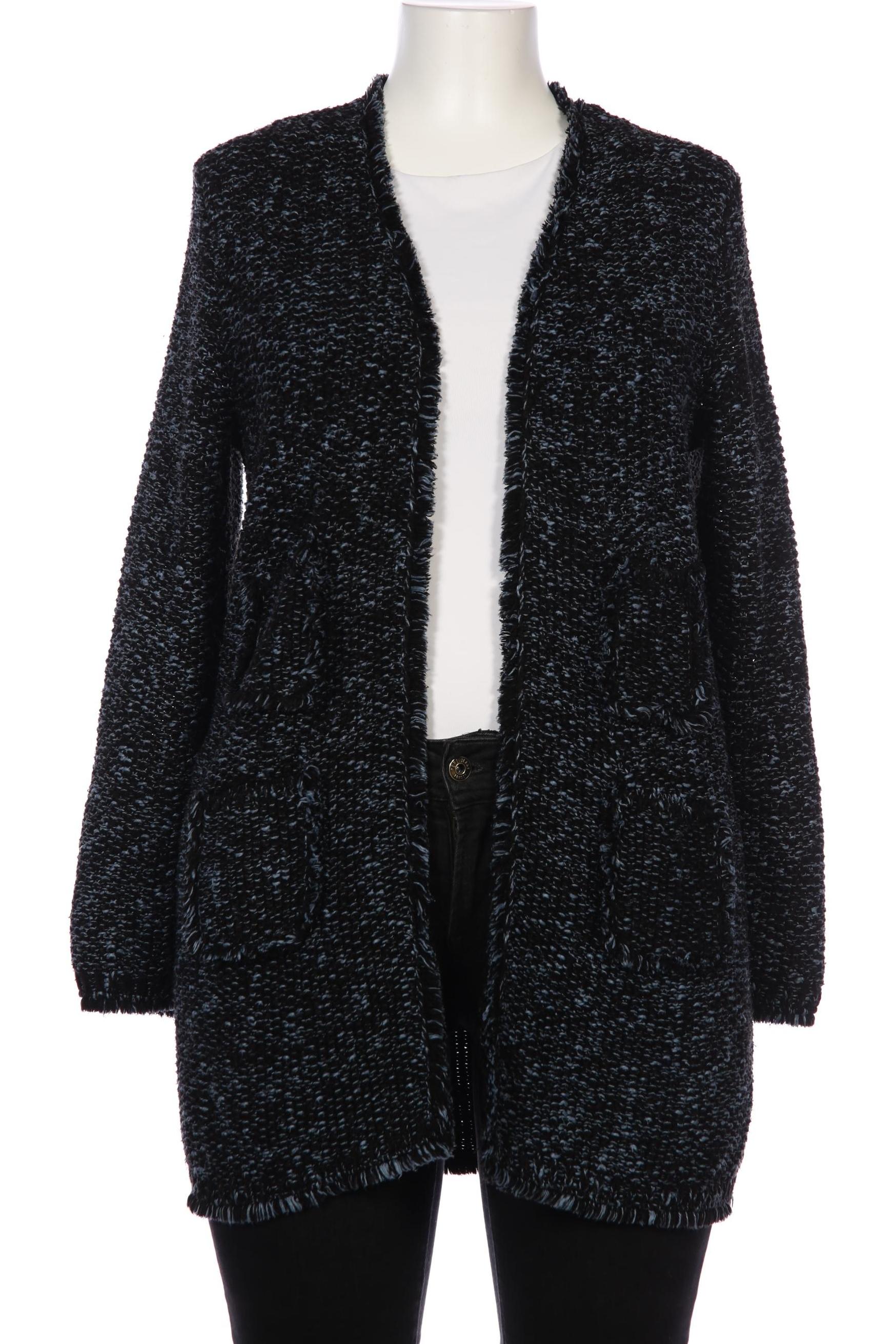 

Hallhuber Damen Strickjacke, schwarz, Gr. 44