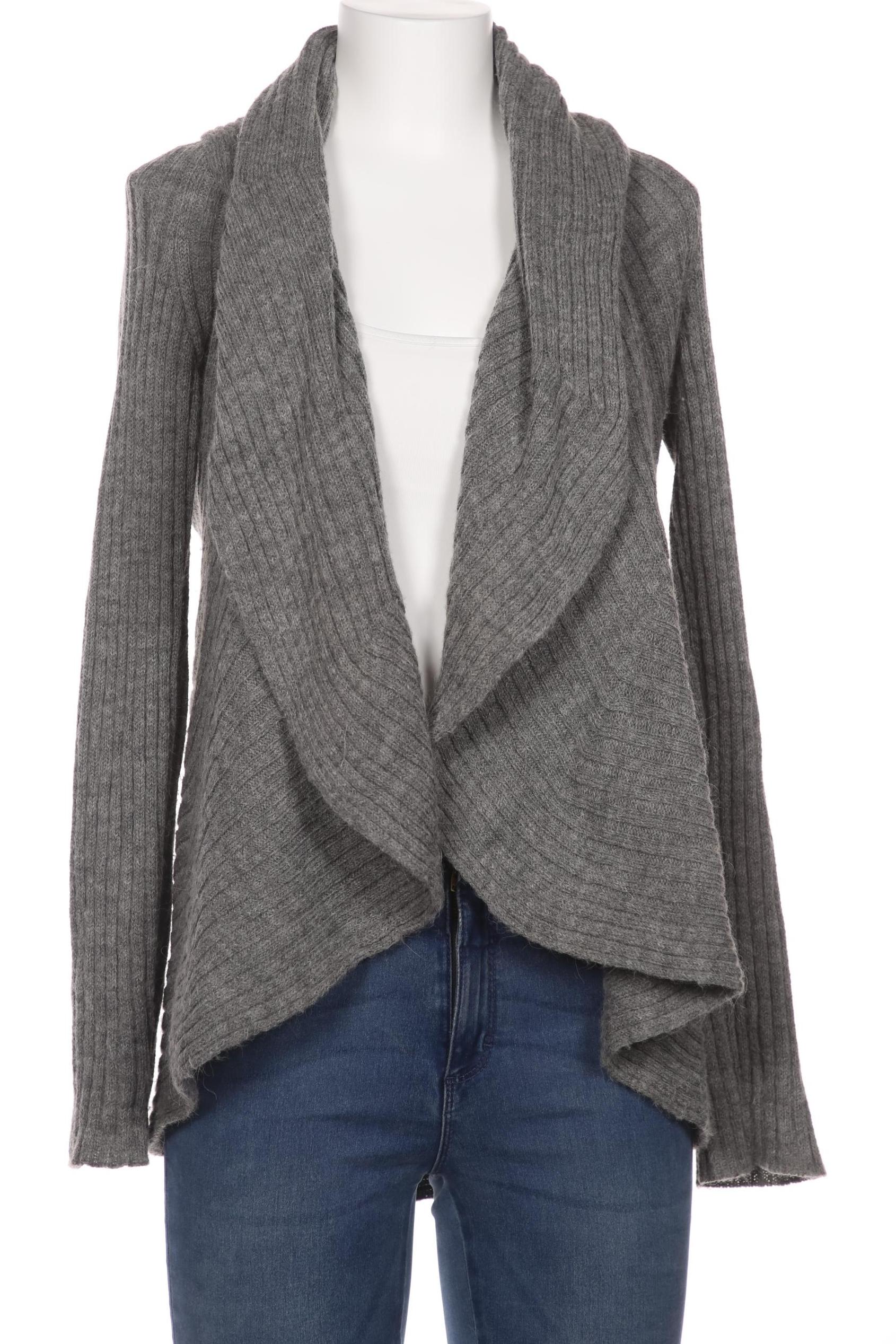 

Hallhuber Damen Strickjacke, grau, Gr. 38