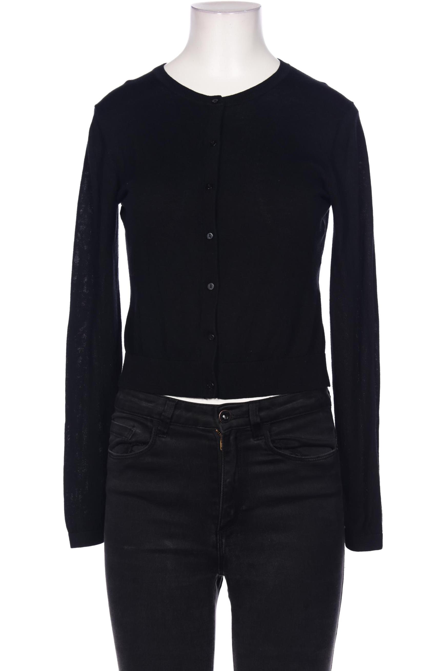

Hallhuber Damen Strickjacke, schwarz, Gr. 36