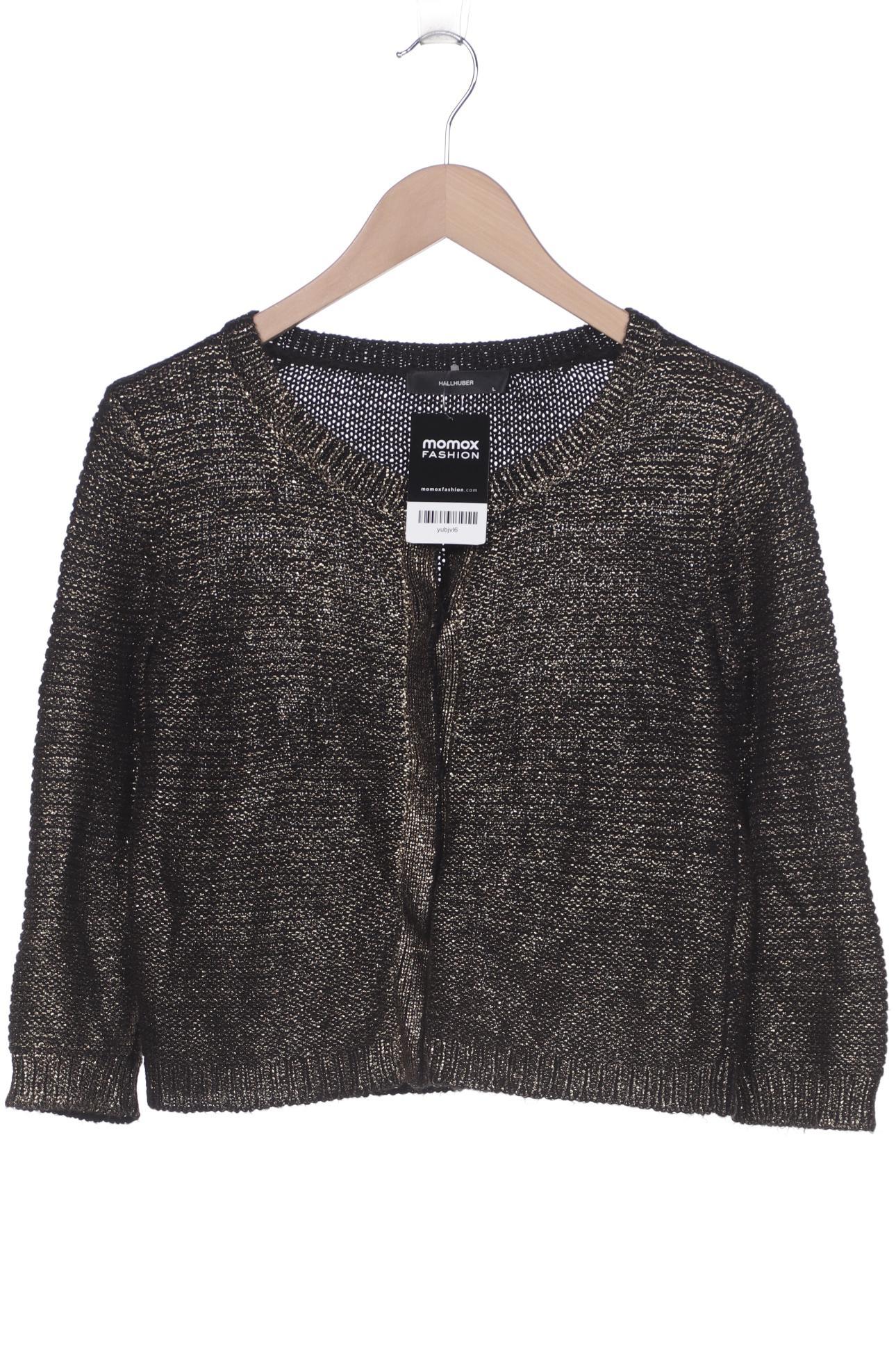 

Hallhuber Damen Strickjacke, schwarz, Gr. 42