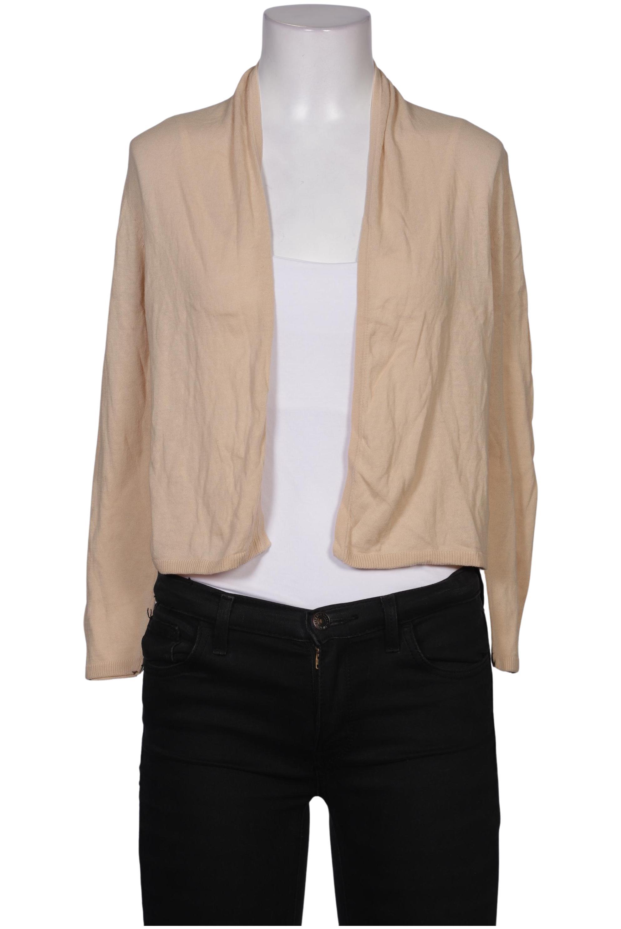 

Hallhuber Damen Strickjacke, beige, Gr. 34